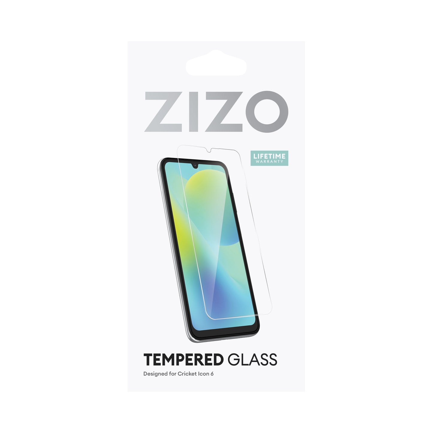 ZIZO TEMPERED GLASS Screen Protector for Cricket Icon 6 - ZIZO Wireless
