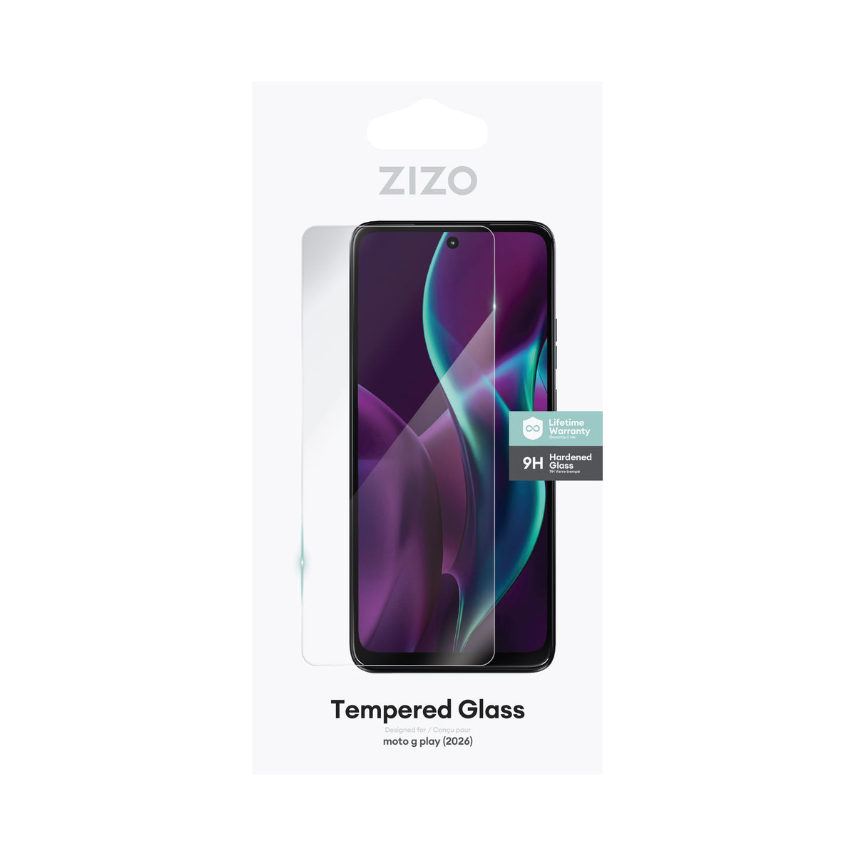 ZIZO TEMPERED GLASS Screen Protector for moto g play 2026 / g 5G 2026 / g 5G 2025