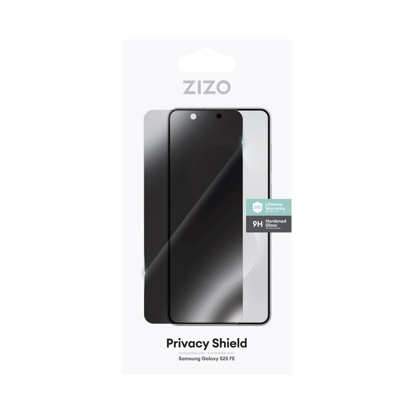 ZIZO PRIVACY Tempered Glass Screen Protector for Galaxy S25 FE