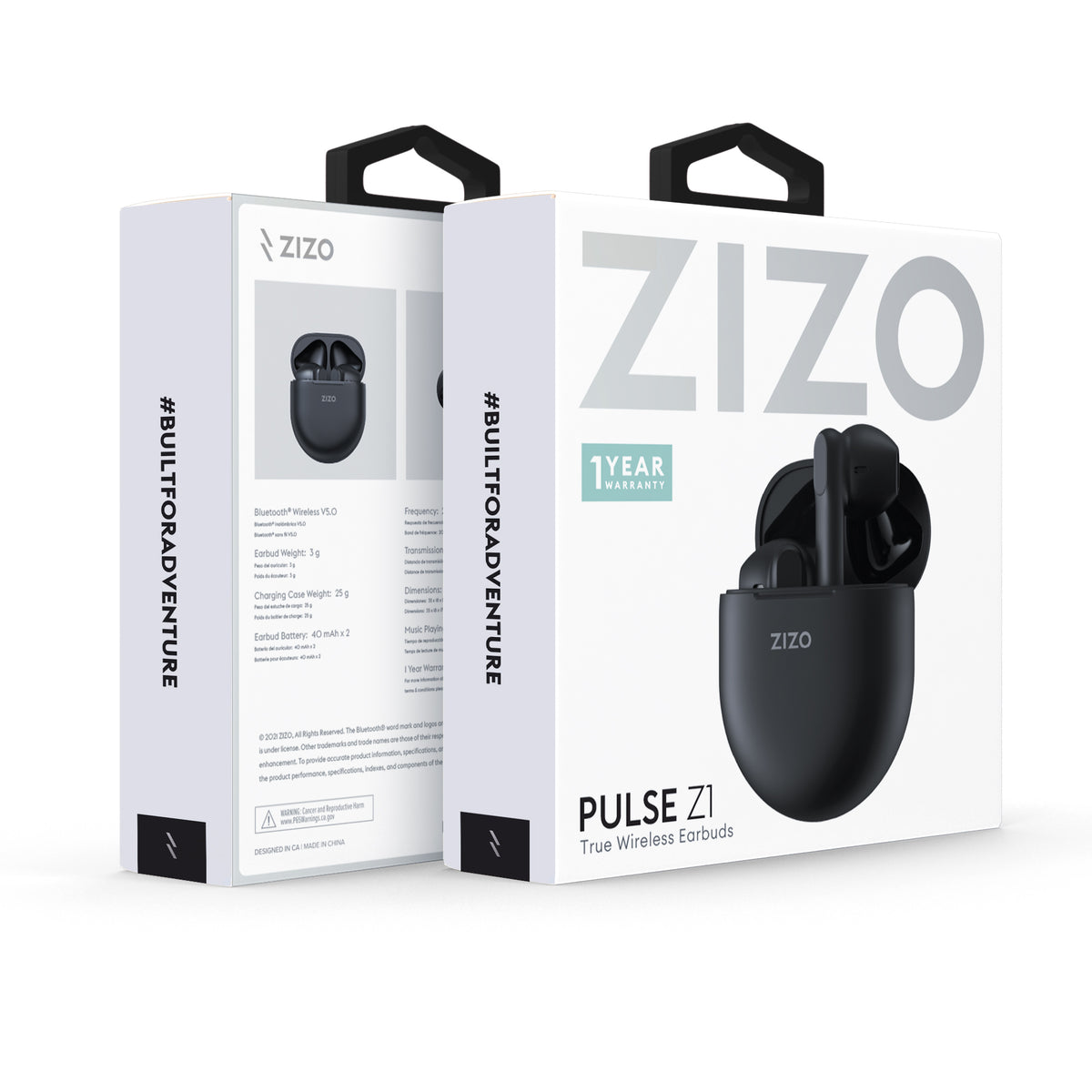 ZIZO PULSE Z1 True Wireless Earbuds with Charging Case - ZIZO Wireless
