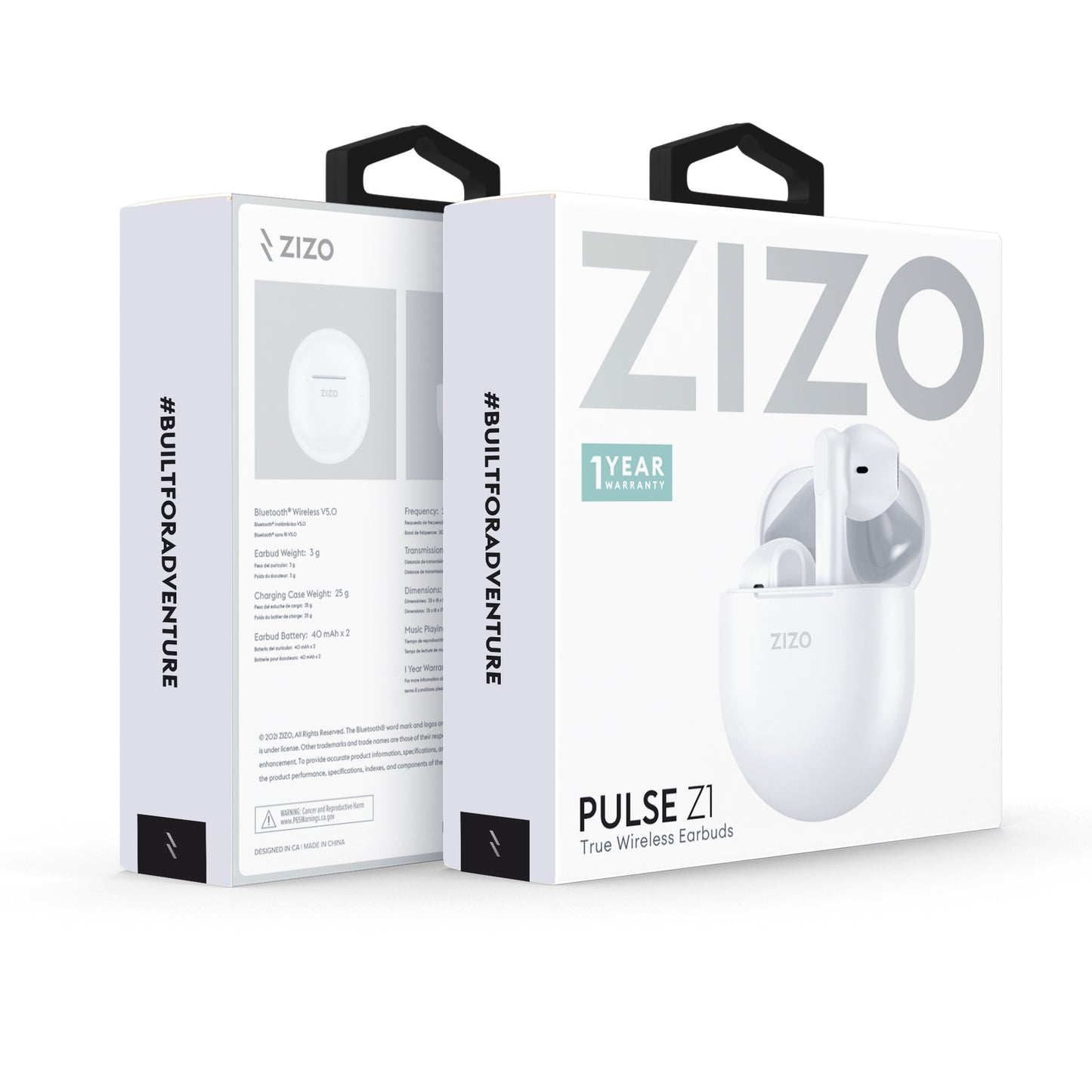ZIZO PULSE Z1 True Wireless Earbuds with Charging Case - ZIZO Wireless