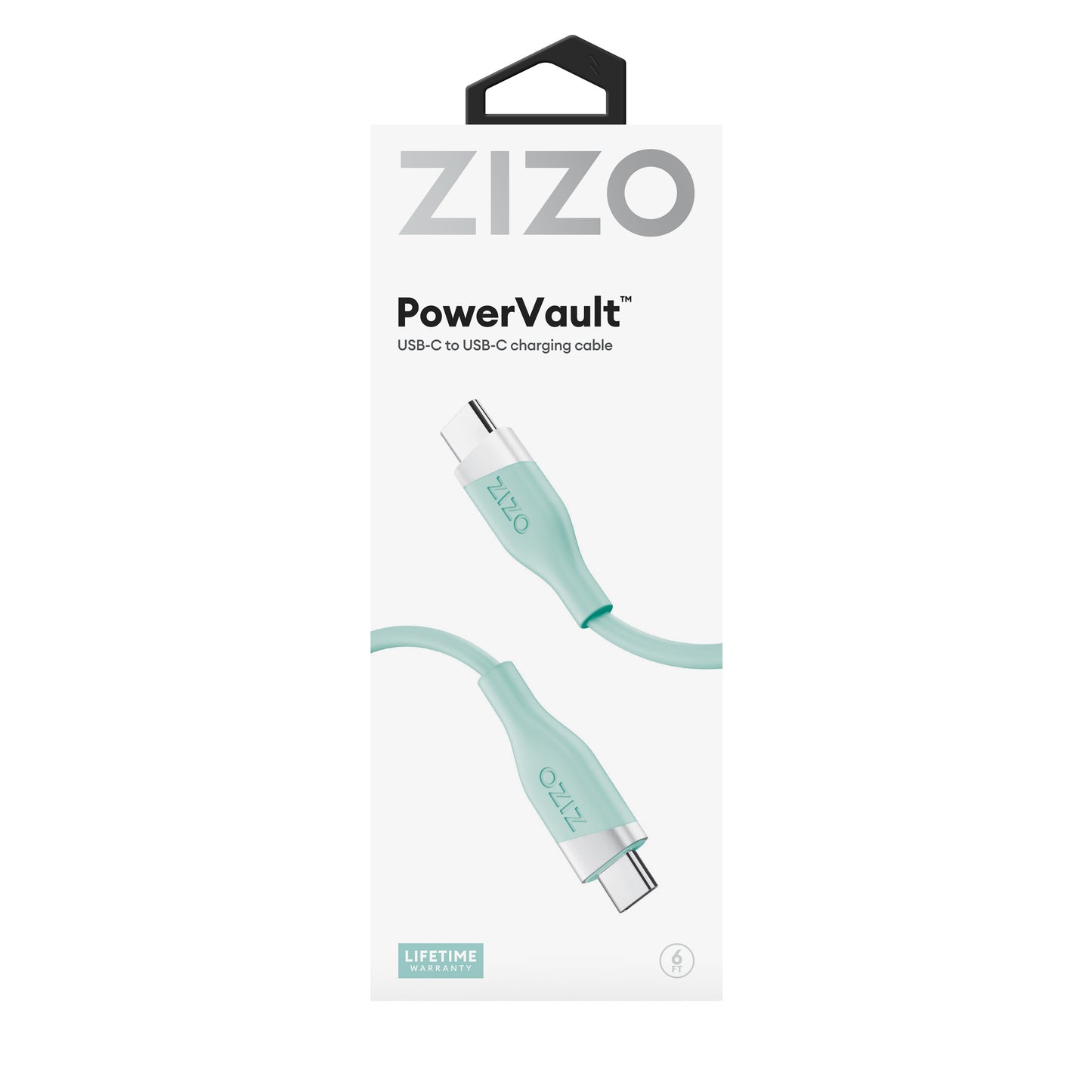 ZIZO PowerVault Cable USB-C to USB-C 6FT