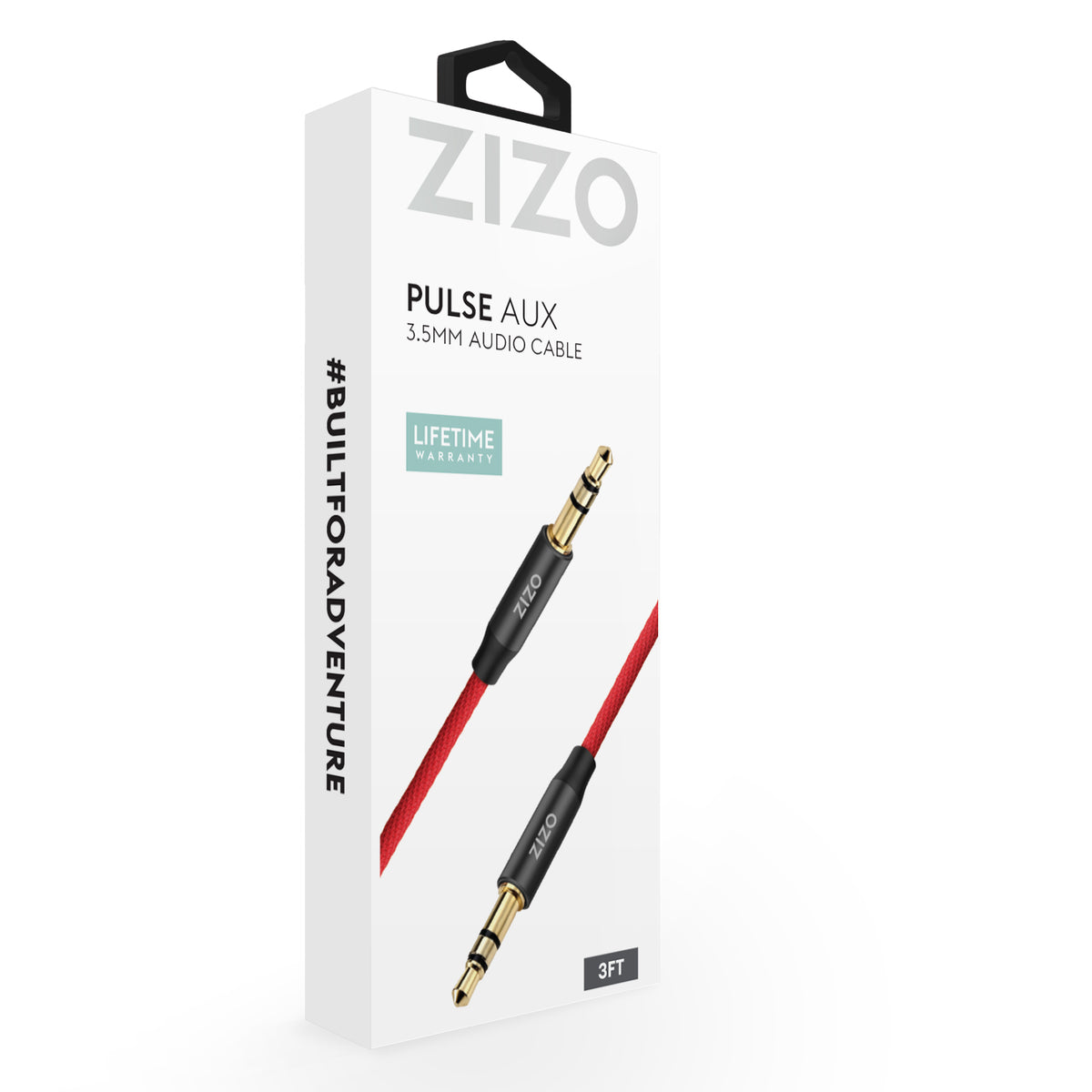 ZIZO 3.5 mm Male to Male Stereo Audio Aux Cable - ZIZO Wireless