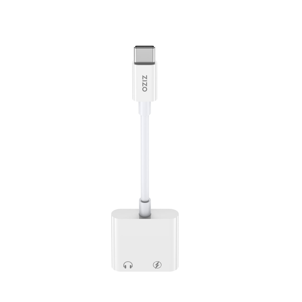 ZIZO Pulse USB-C to 3.5mm Audio Adapter with Charging Passthrough