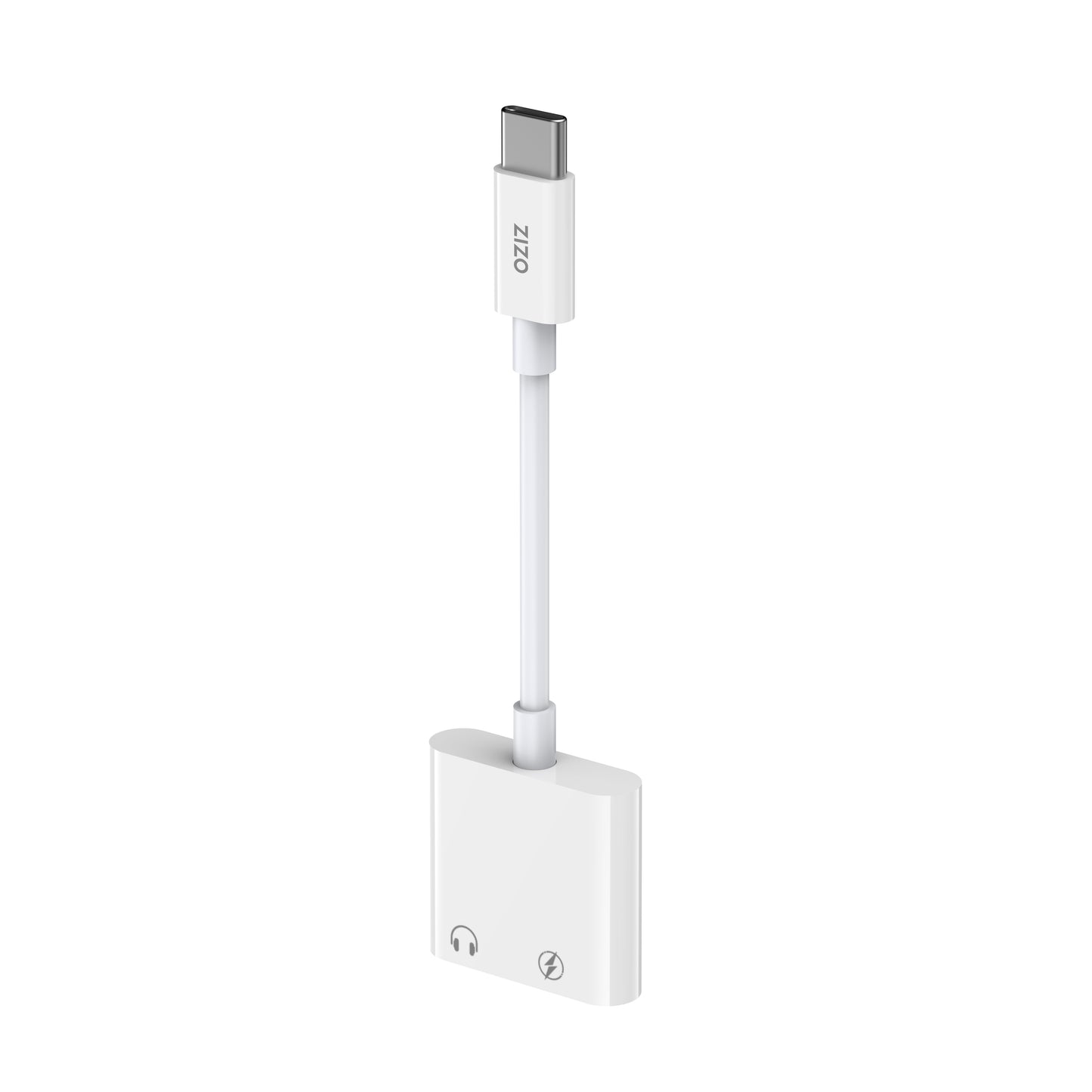 ZIZO Pulse USB-C to 3.5mm Audio Adapter with Charging Passthrough