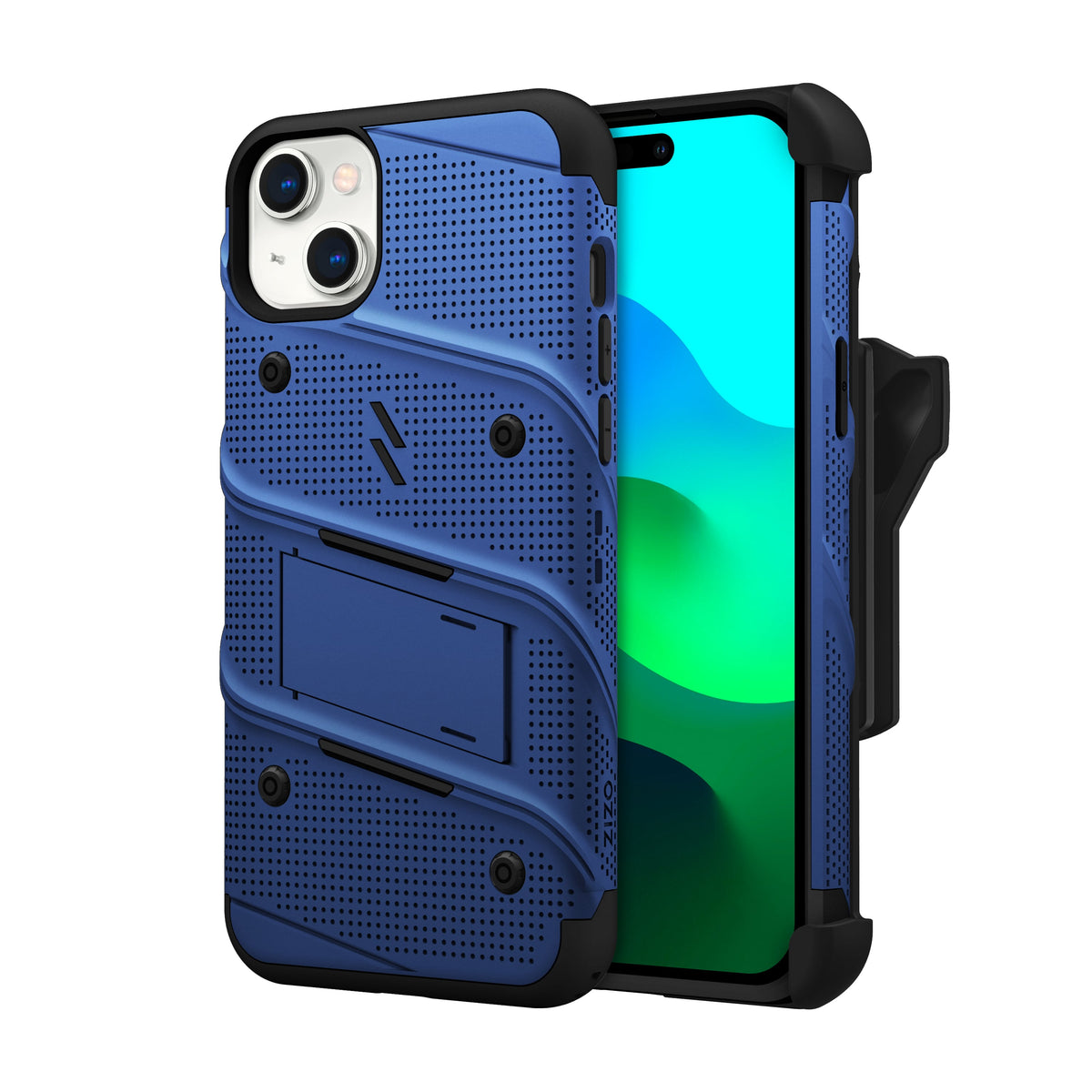 ZIZO BOLT Bundle iPhone 15 Plus Case with Tempered Glass - ZIZO Wireless