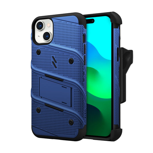 ZIZO BOLT Bundle iPhone 15 Plus Case with Tempered Glass - ZIZO Wireless