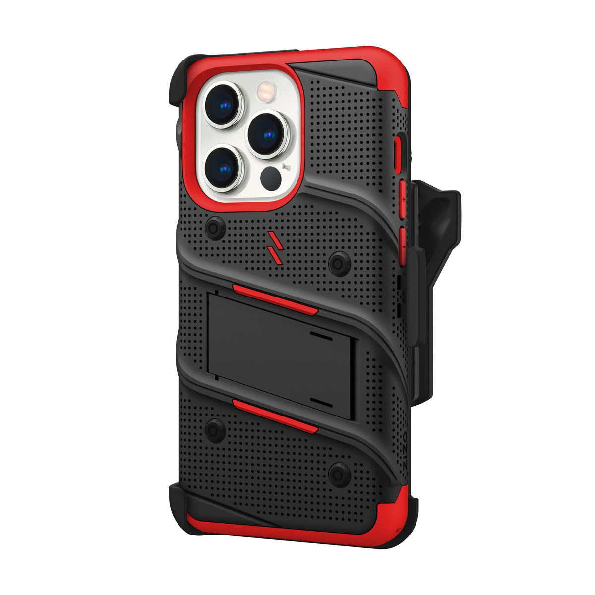 ZIZO BOLT Bundle iPhone 15 Pro Case with Tempered Glass - ZIZO Wireless
