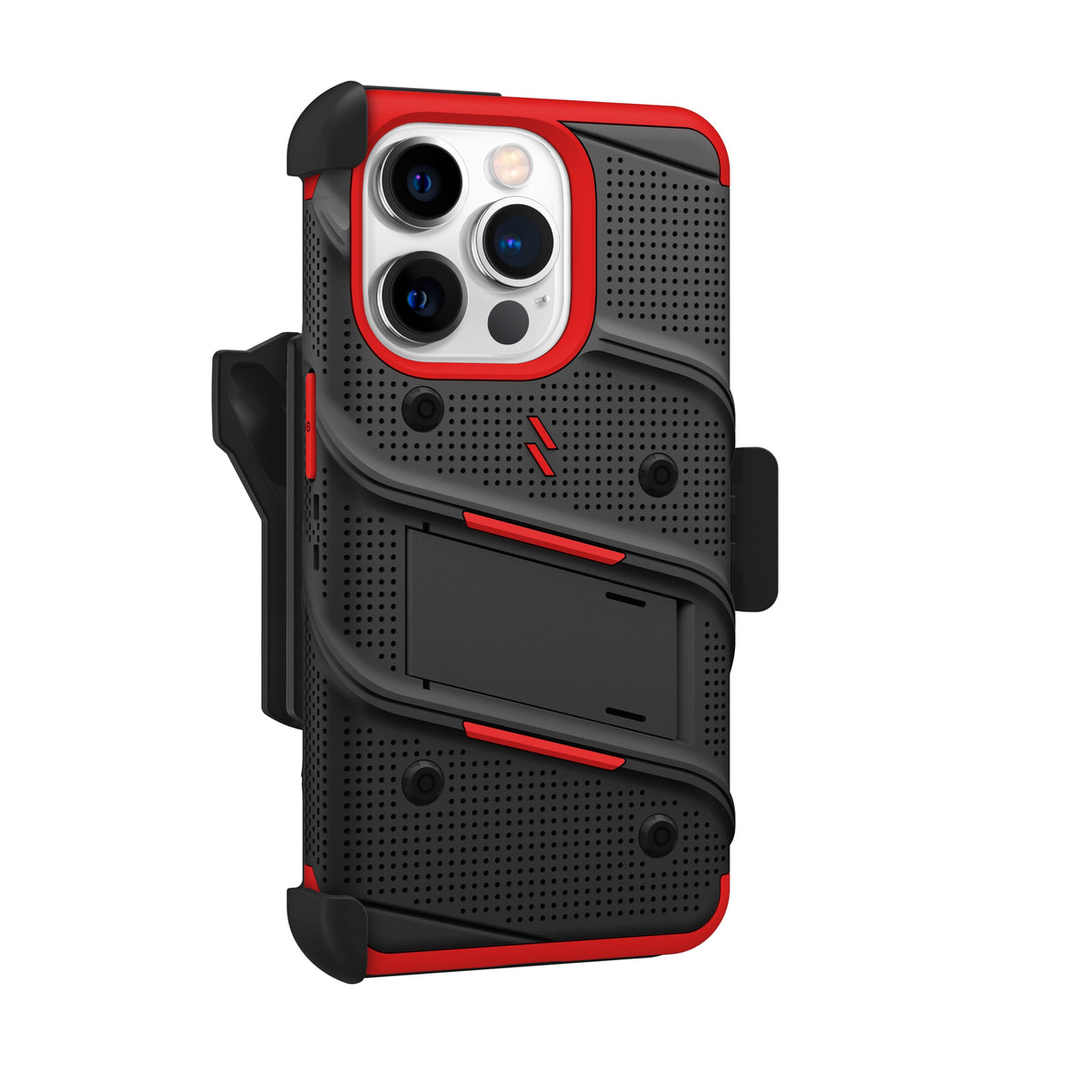 ZIZO BOLT Bundle iPhone 15 Pro Case with Tempered Glass - ZIZO Wireless