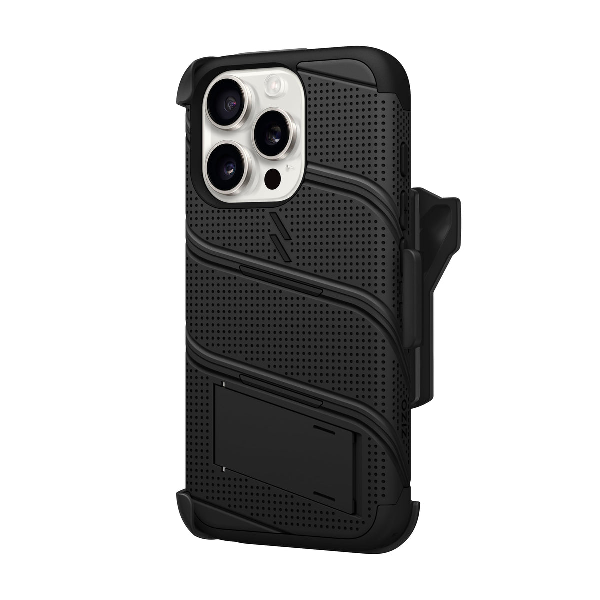 ZIZO BOLT Bundle iPhone 16 Pro Case with Tempered Glass - ZIZO Wireless