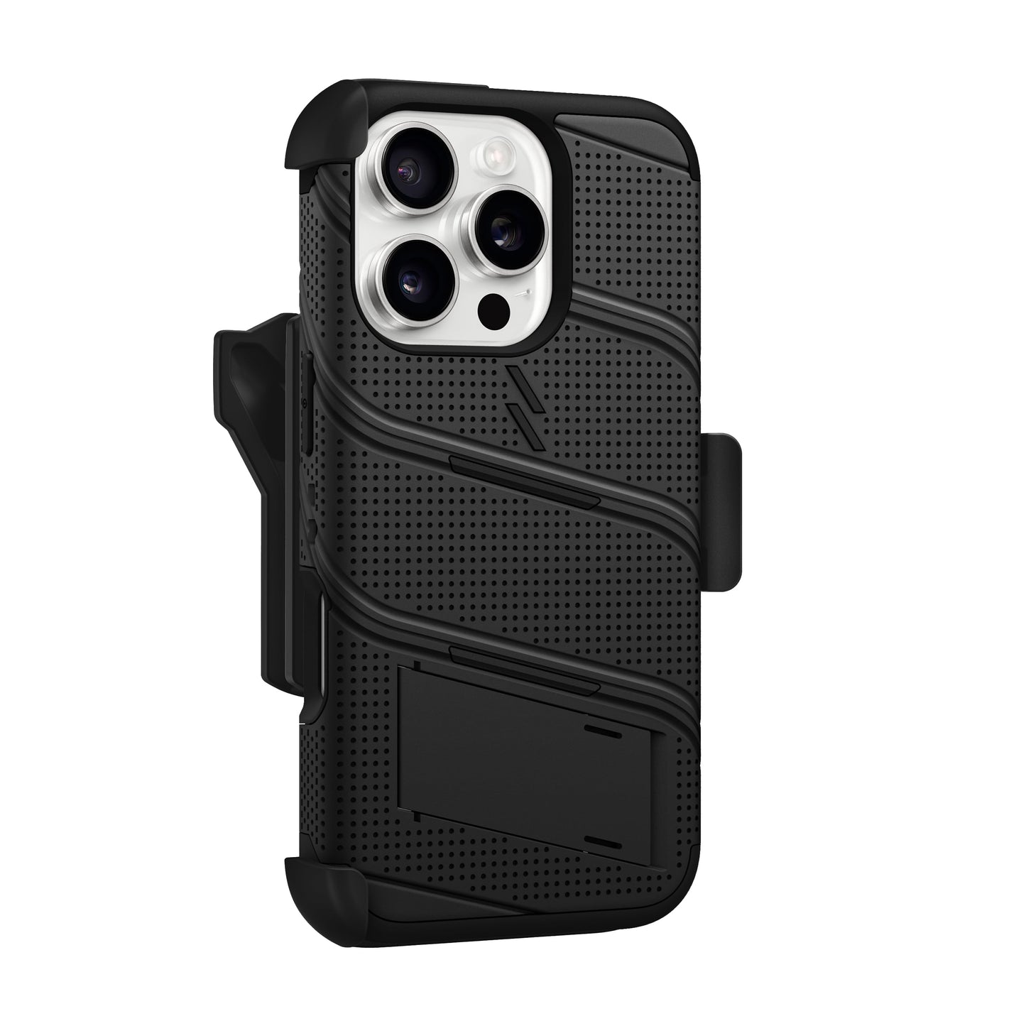 ZIZO BOLT Bundle iPhone 16 Pro Case with Tempered Glass - ZIZO Wireless