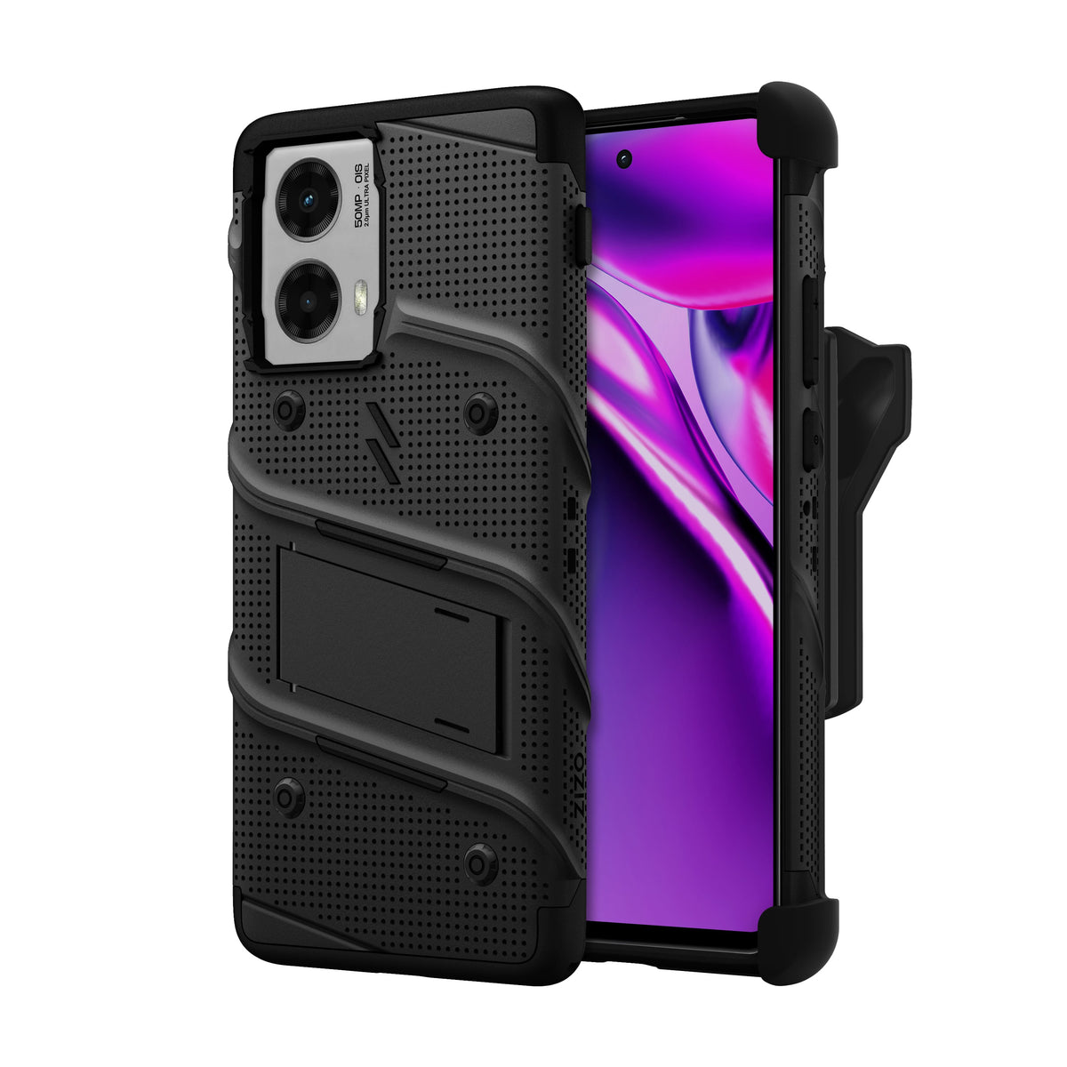 ZIZO BOLT Bundle moto edge 5G (2024) Case with Tempered Glass - ZIZO Wireless