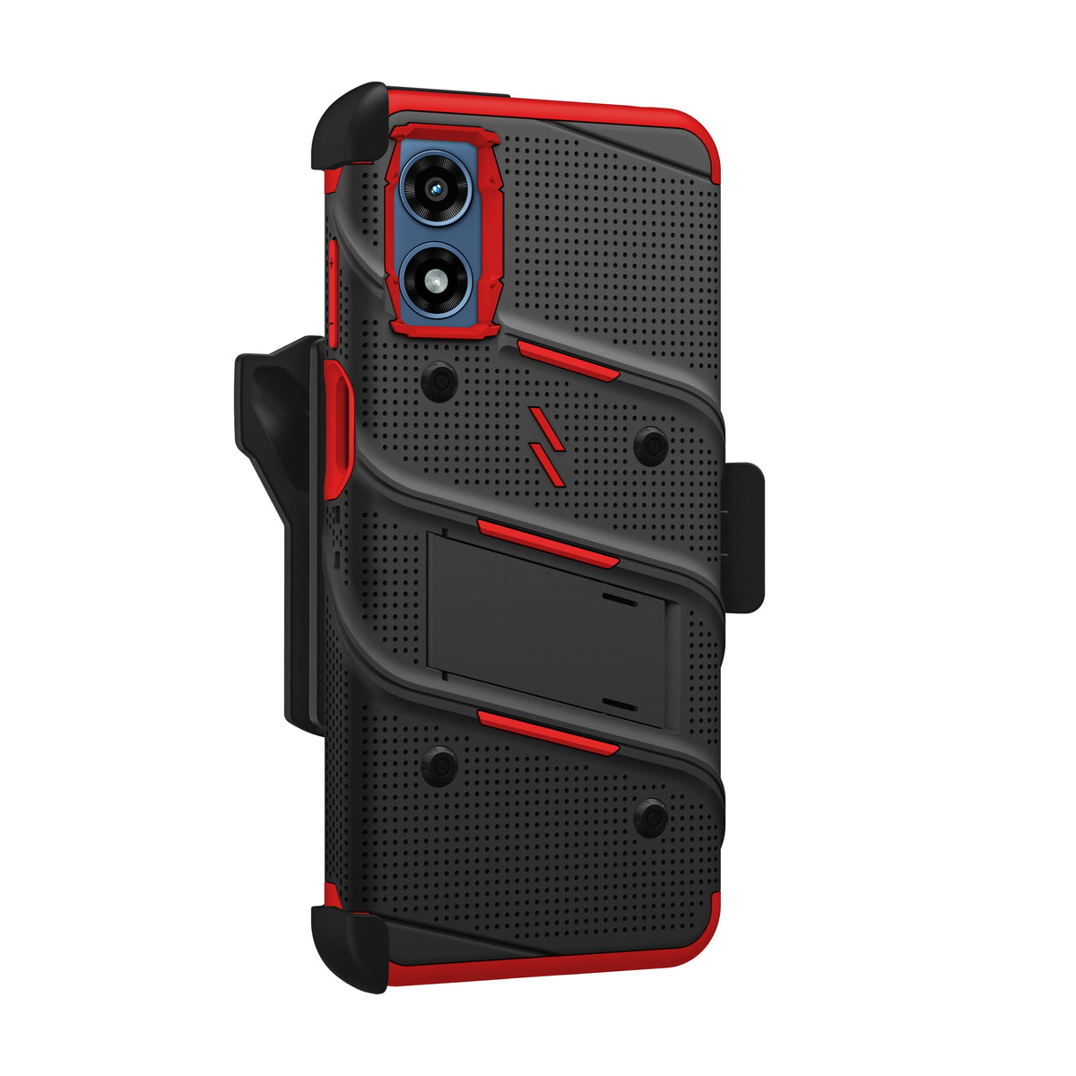 ZIZO BOLT Bundle moto g Play (2024) Case with Tempered Glass - ZIZO Wireless
