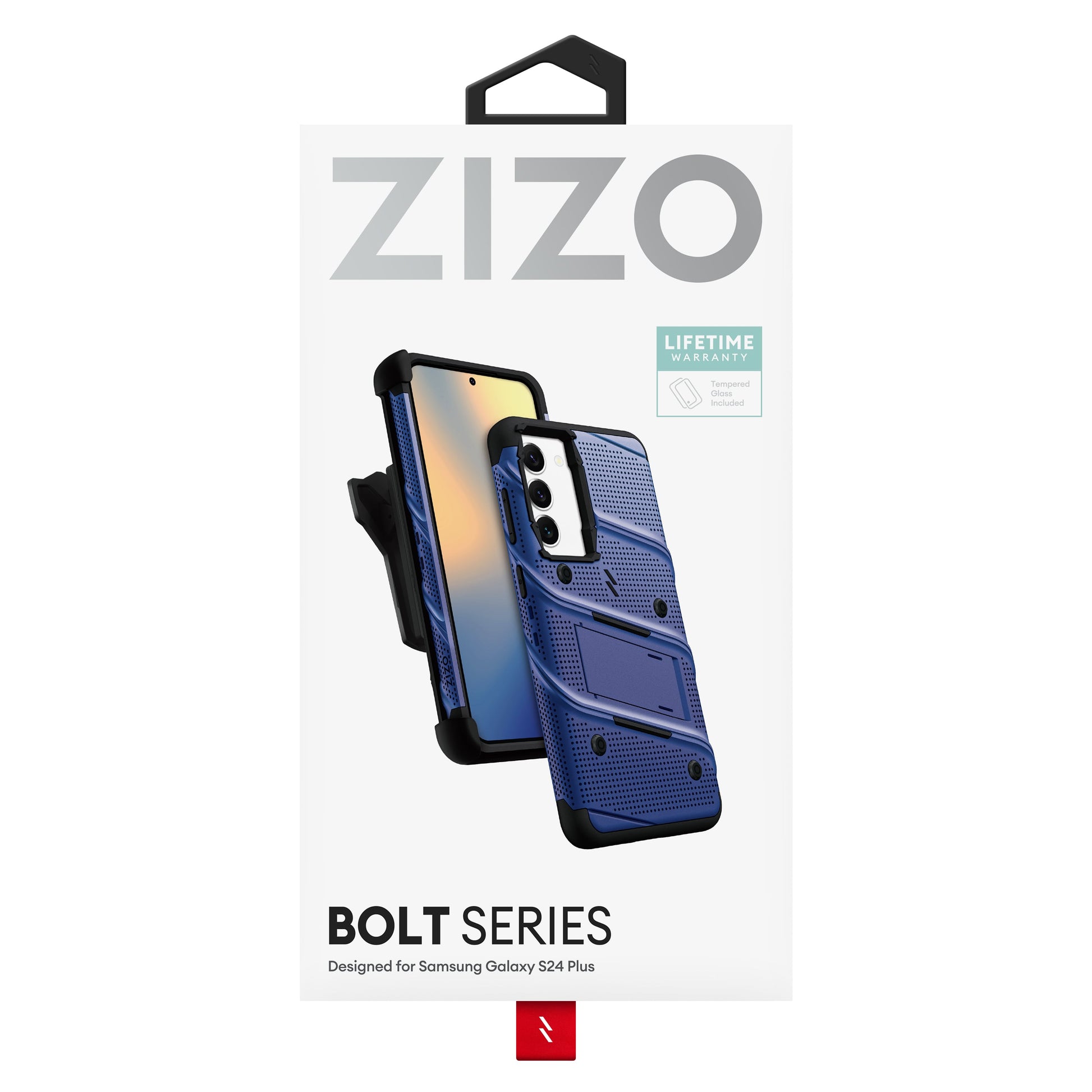 ZIZO BOLT Bundle Galaxy S24 Case with Tempered Glass - ZIZO Wireless