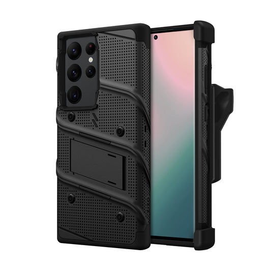 ZIZO BOLT Bundle Galaxy S24 Ultra Case with Tempered Glass - ZIZO Wireless