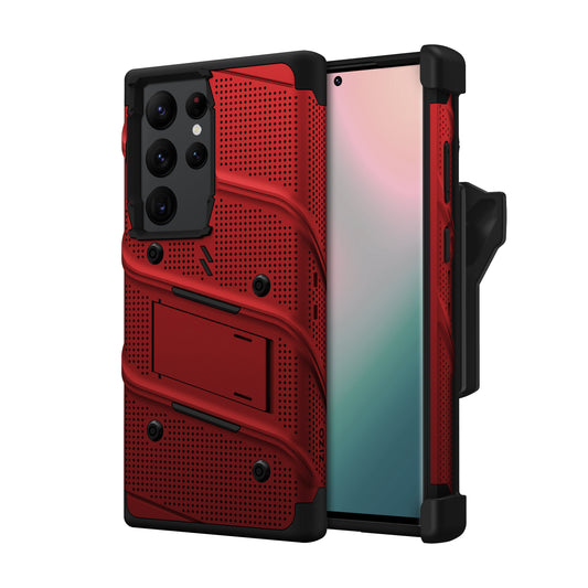 ZIZO BOLT Bundle Galaxy S24 Ultra Case with Tempered Glass - ZIZO Wireless