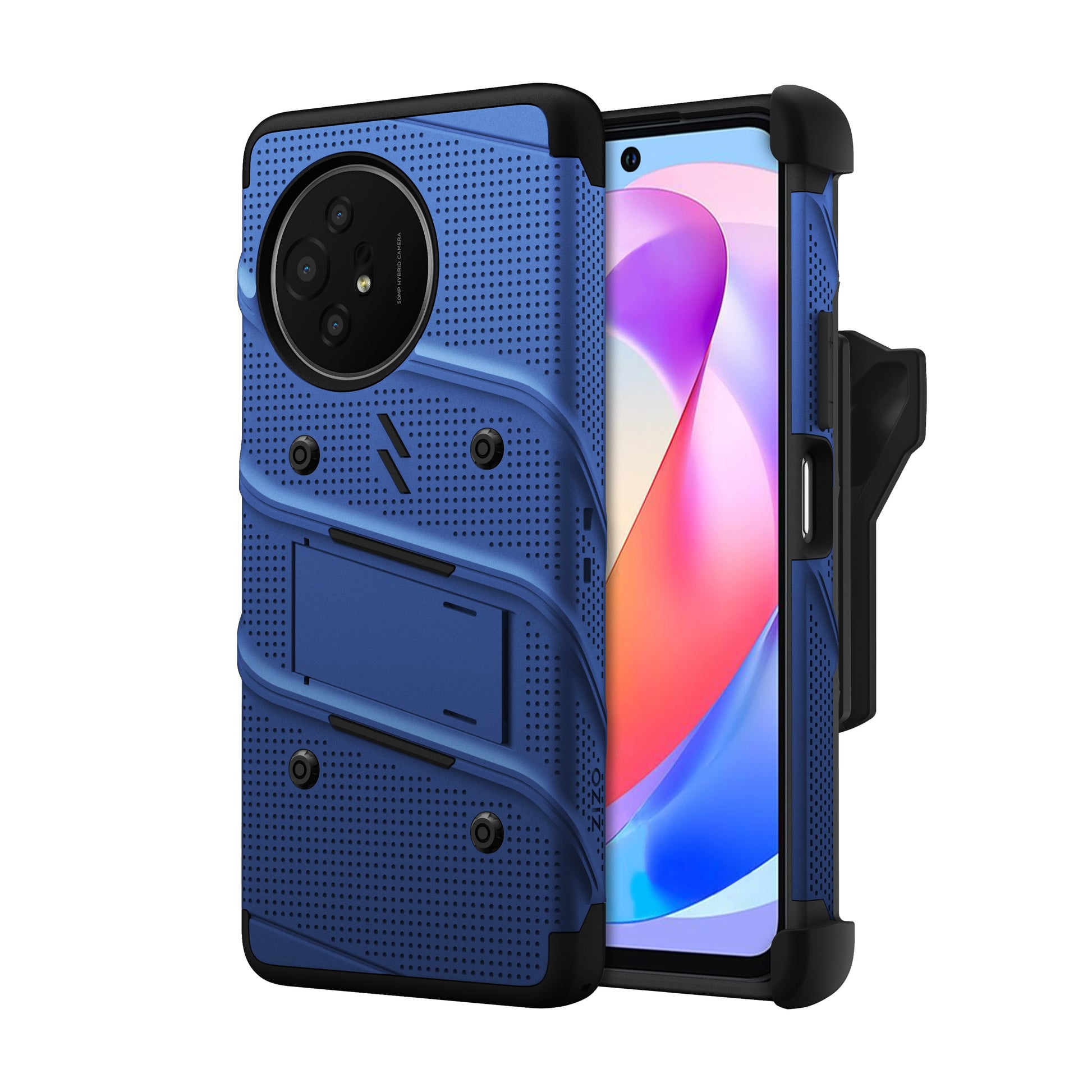 ZIZO BOLT Bundle TCL 50 XL 5G Case with Tempered Glass - ZIZO Wireless
