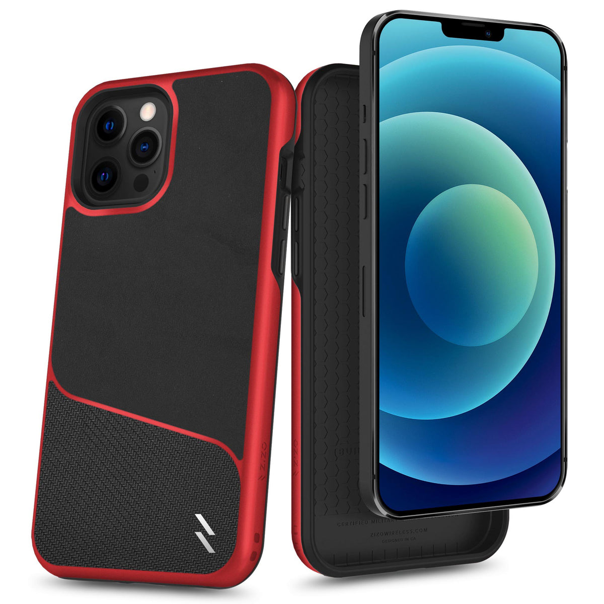 ZIZO DIVISION Series iPhone 12 / iPhone 12 Pro Case - ZIZO Wireless