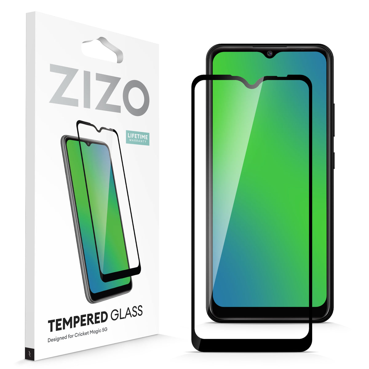 ZIZO TEMPERED GLASS Screen Protector for Cricket Magic 5G - ZIZO Wireless