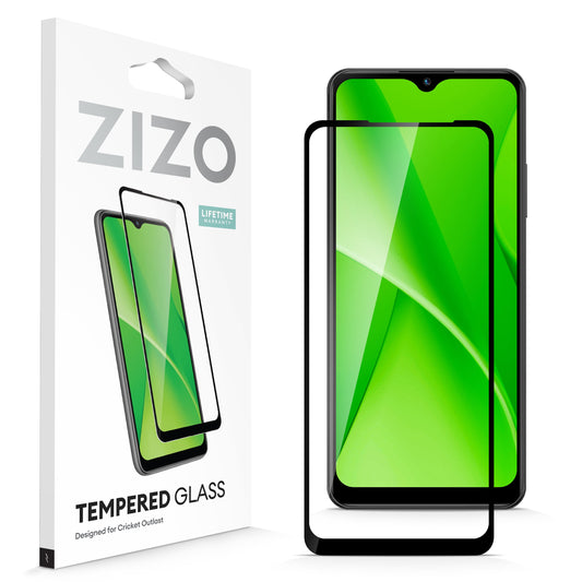 ZIZO TEMPERED GLASS Screen Protector for Cricket Outlast - ZIZO Wireless