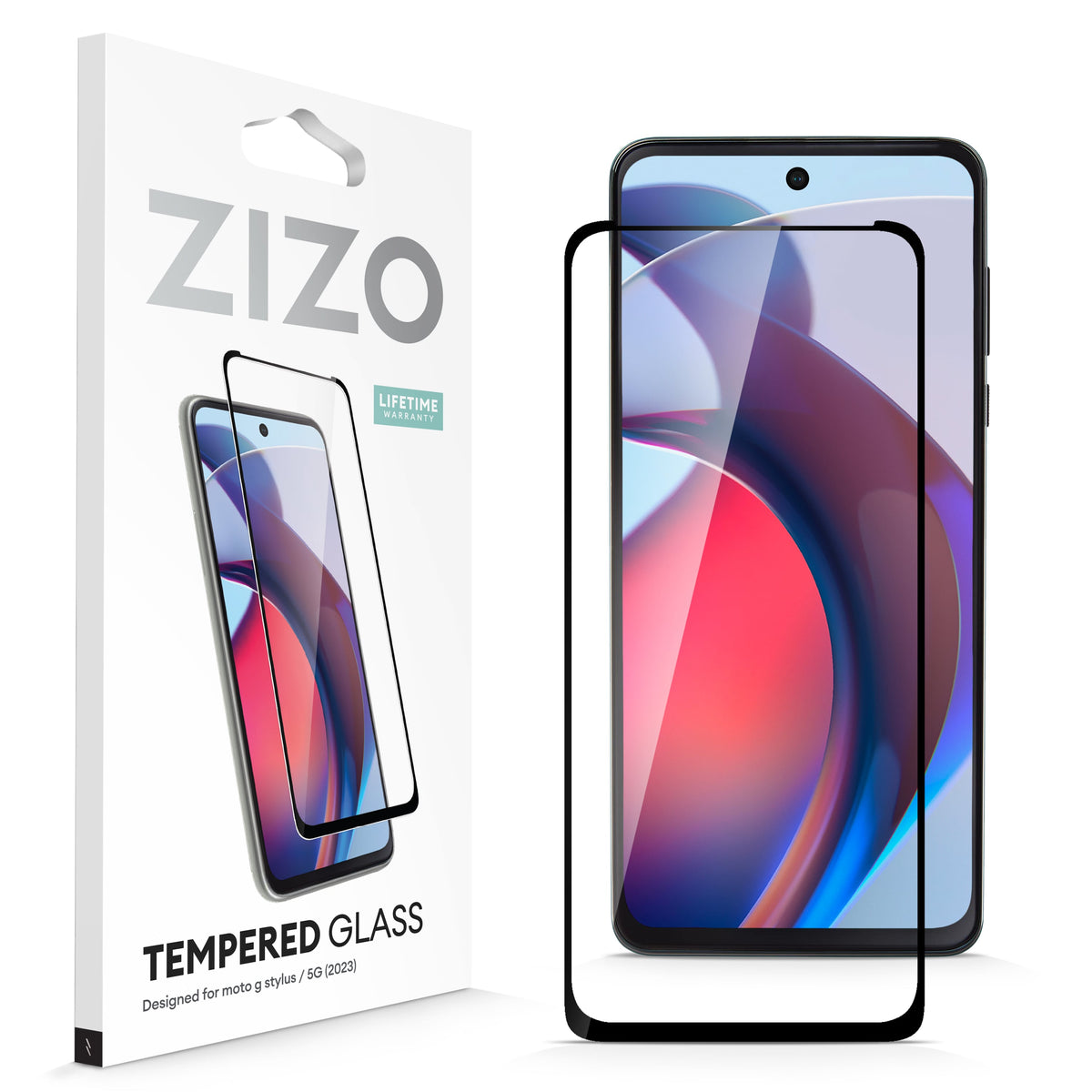 ZIZO TEMPERED GLASS Screen Protector for moto g stylus (2023) / 5G - ZIZO Wireless