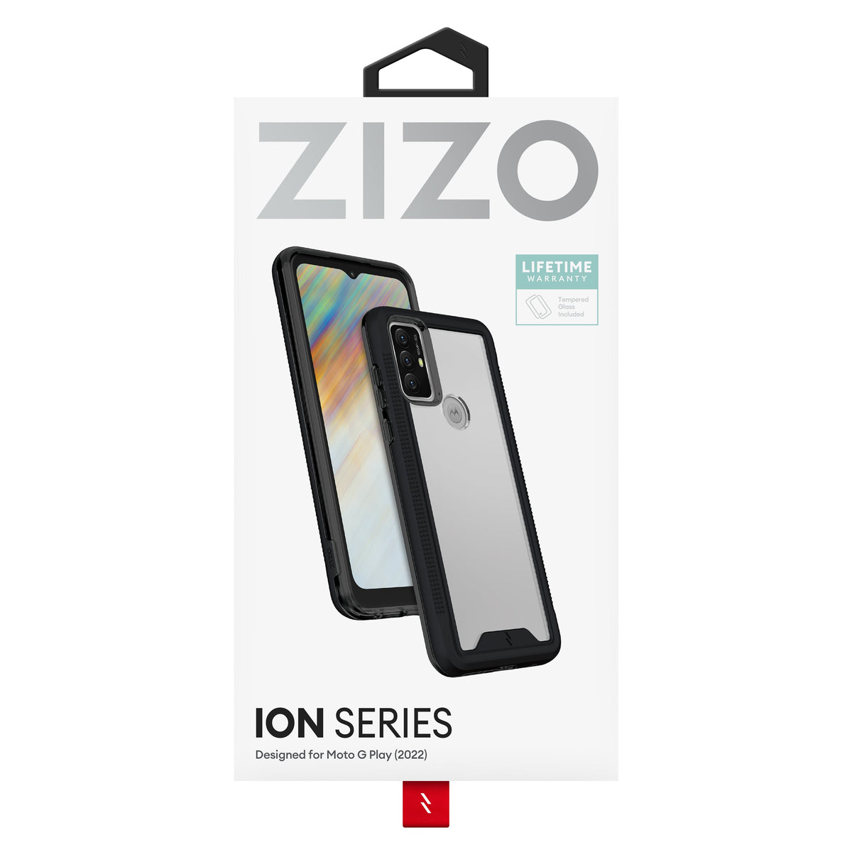 ZIZO ION Series moto g play (2023) Case with Tempered Glass - ZIZO Wireless