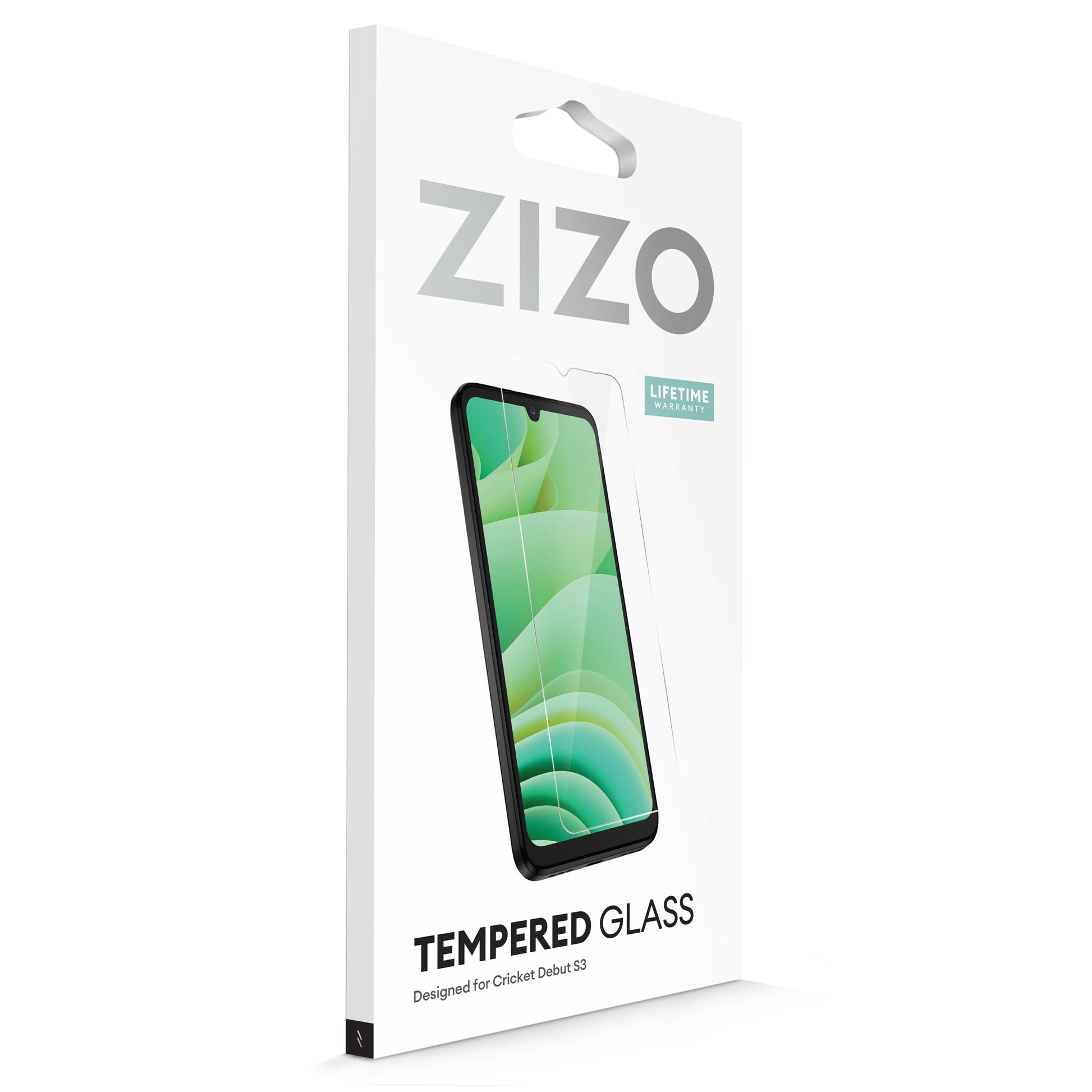 ZIZO TEMPERED GLASS Screen Protector for Cricket Debut S3 - ZIZO Wireless