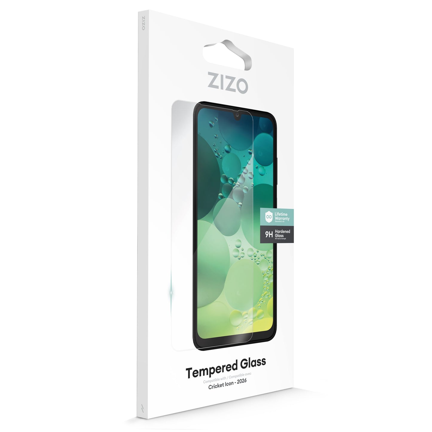 ZIZO TEMPERED GLASS Screen Protector for Cricket Icon - 2026