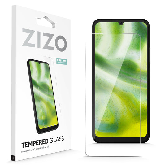 ZIZO TEMPERED GLASS Screen Protector for Cricket Outlast 5G - ZIZO Wireless