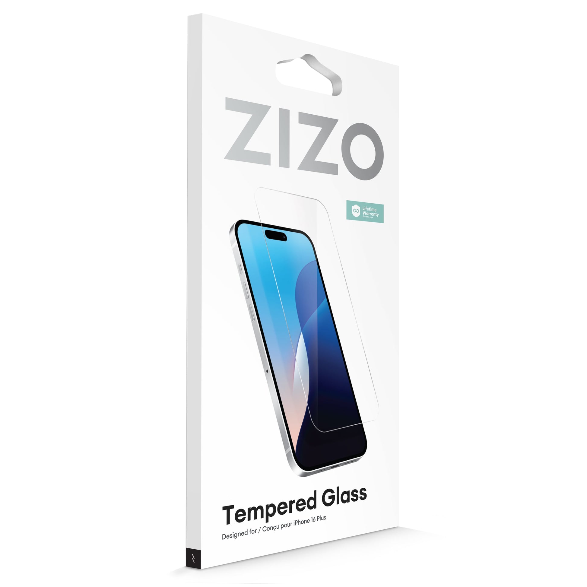 ZIZO TEMPERED GLASS Screen Protector for iPhone 16 Plus - ZIZO Wireless