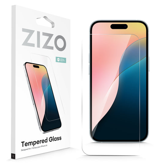 ZIZO TEMPERED GLASS Screen Protector for iPhone 16 - ZIZO Wireless