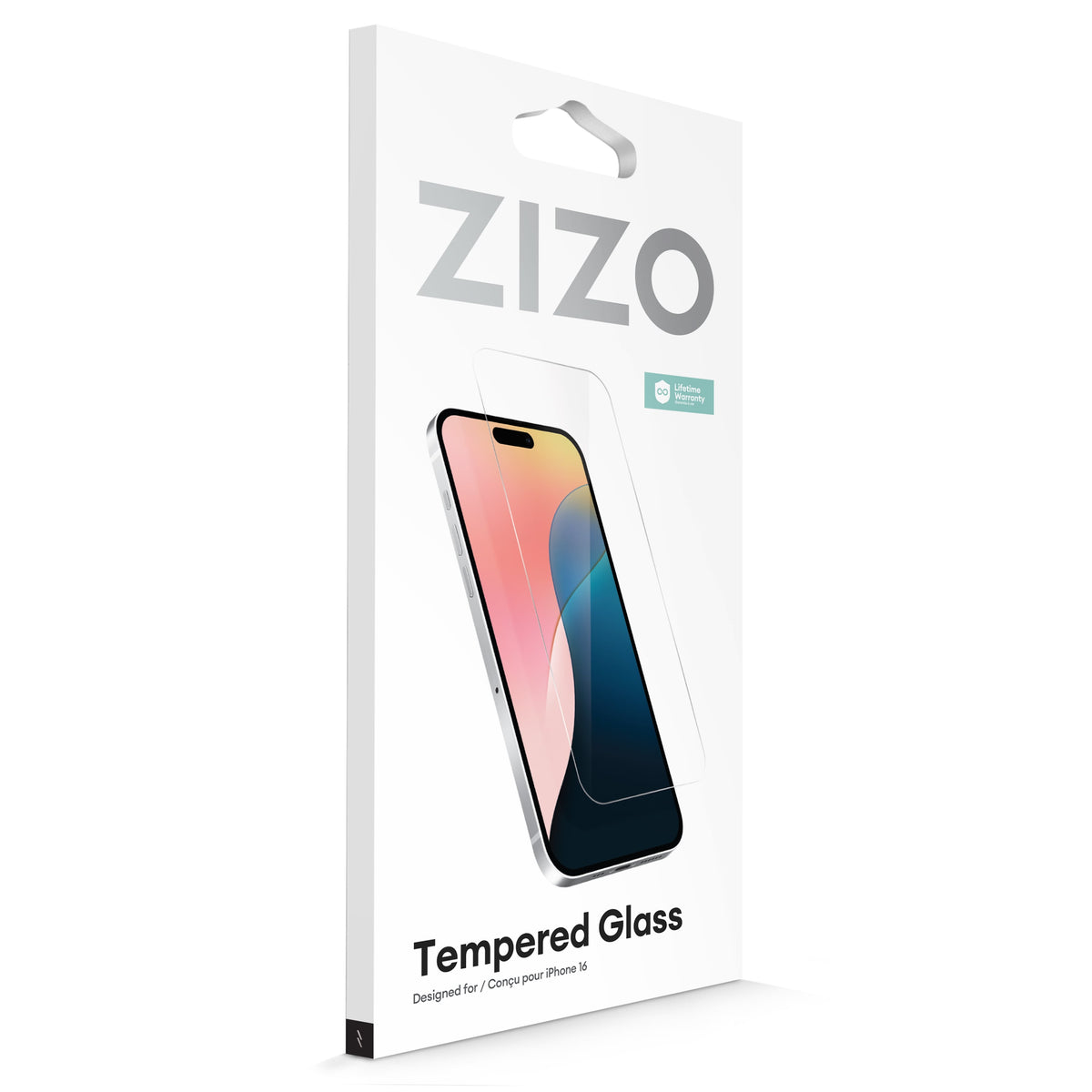 ZIZO TEMPERED GLASS Screen Protector for iPhone 16 - ZIZO Wireless