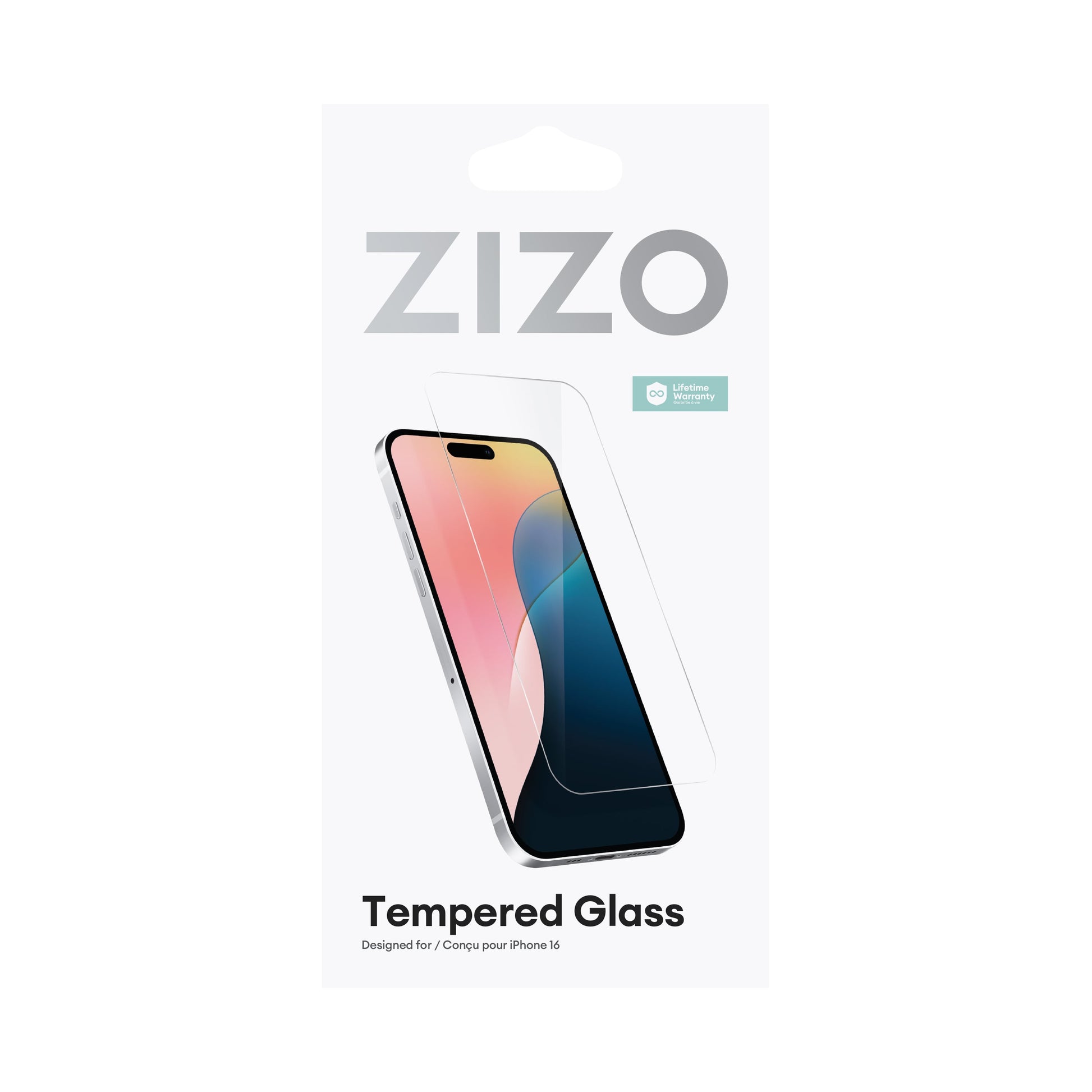 ZIZO TEMPERED GLASS Screen Protector for iPhone 16 - ZIZO Wireless