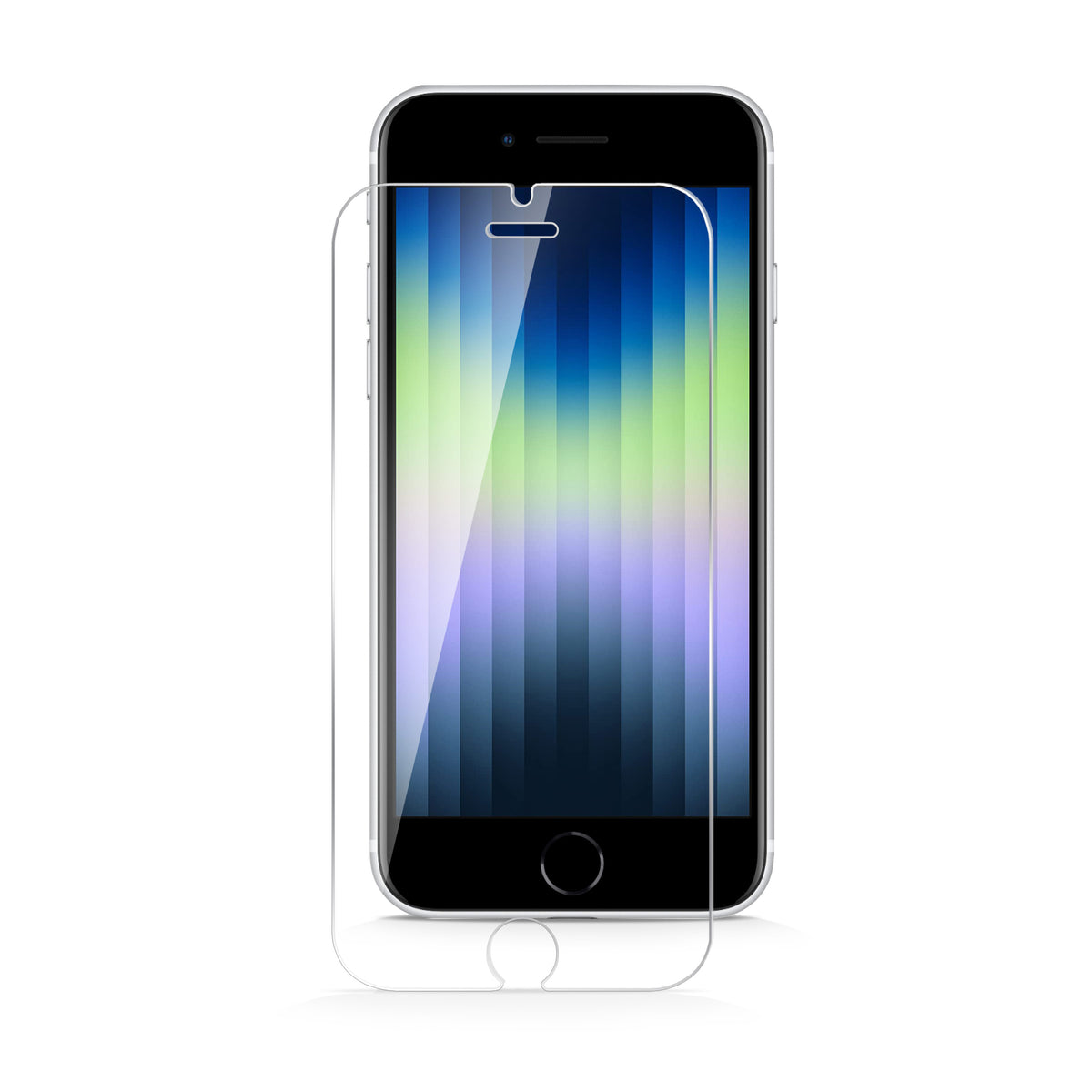 ZIZO TEMPERED GLASS Screen Protector for iPhone SE (3rd and 2nd gen)/8/7 - ZIZO Wireless