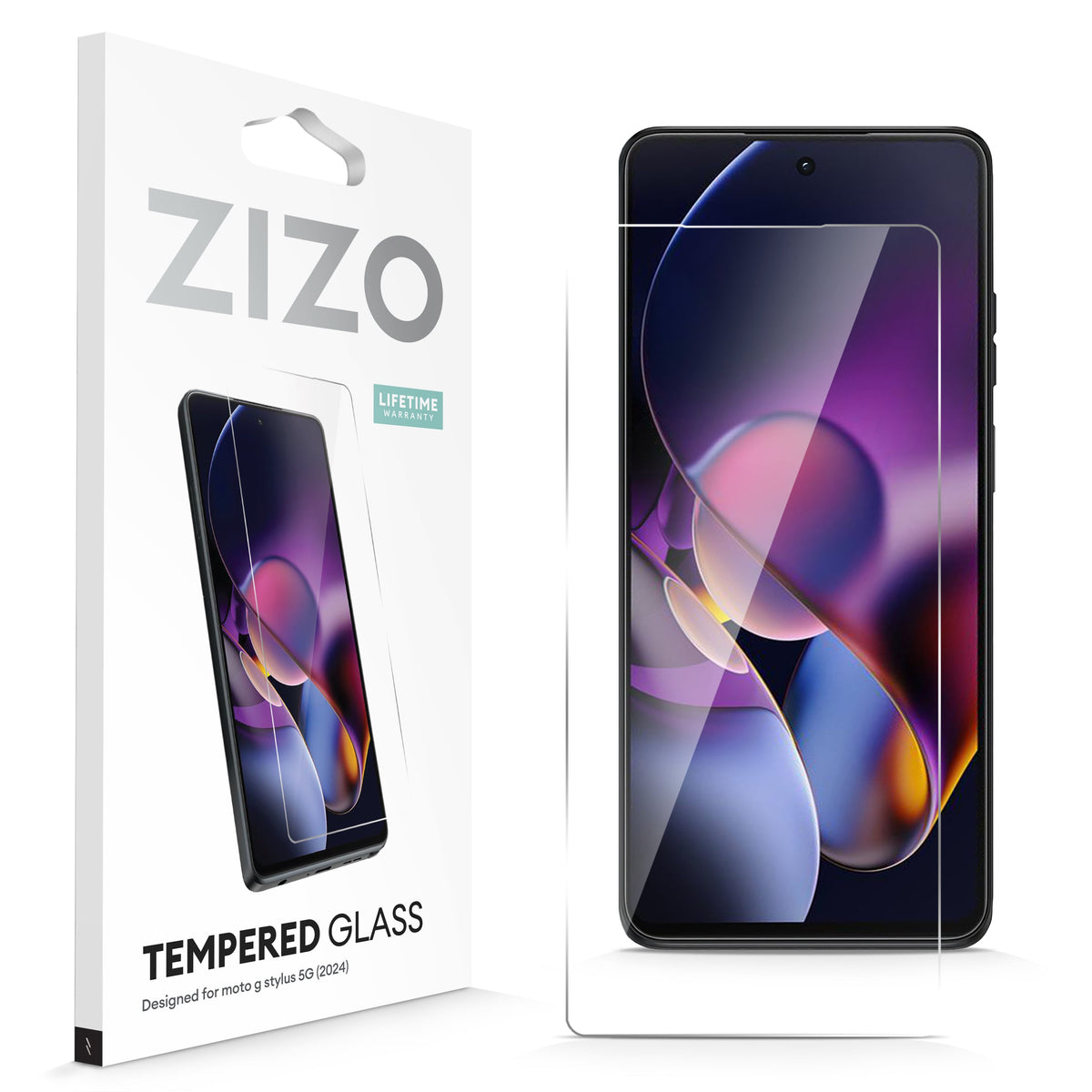 ZIZO TEMPERED GLASS Screen Protector for moto g stylus 5G (2024) - ZIZO Wireless