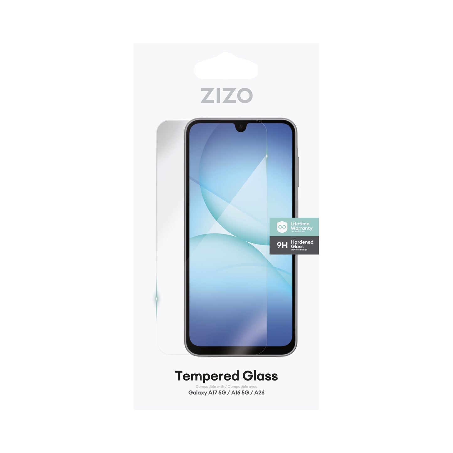 ZIZO TEMPERED GLASS Screen Protector for Galaxy A17 / A16 / A26