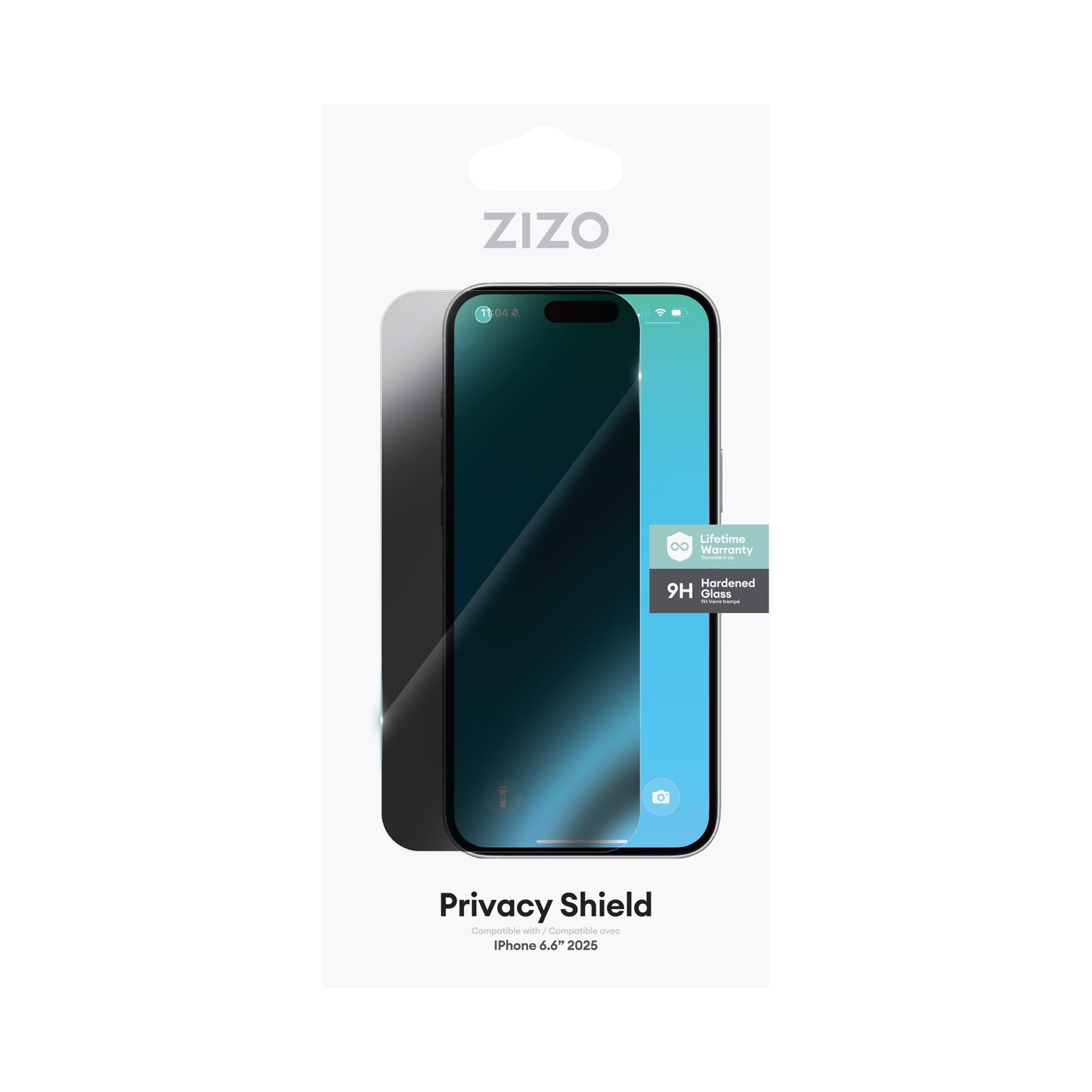 ZIZO PRIVACY Tempered Glass Screen Protector for iPhone Air