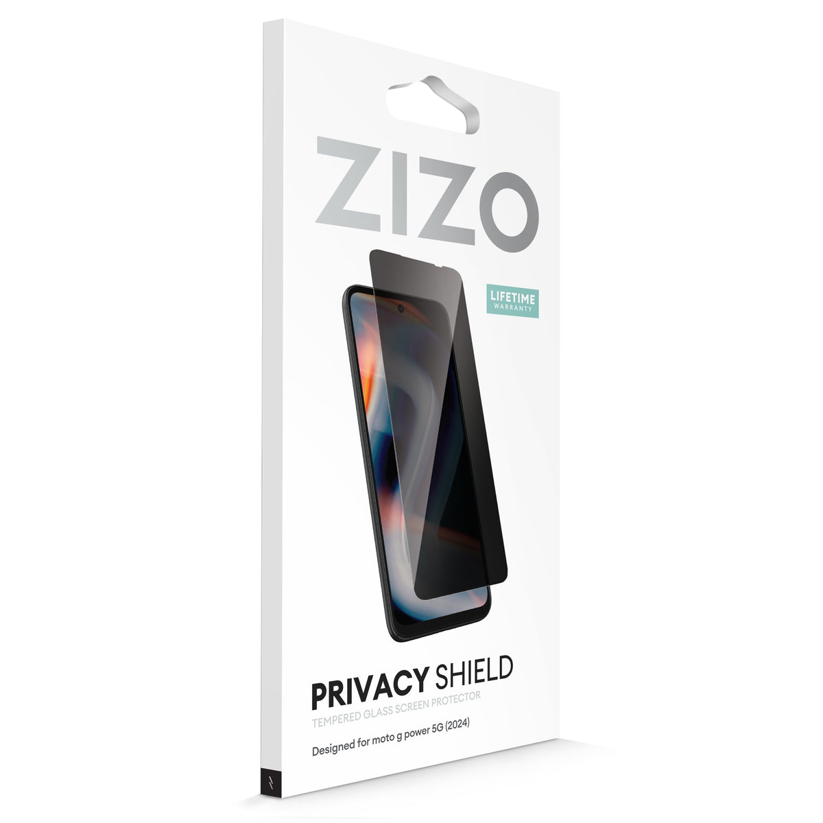 ZIZO PRIVACY Tempered Glass Screen Protector for moto g power 5G (2024) - ZIZO Wireless
