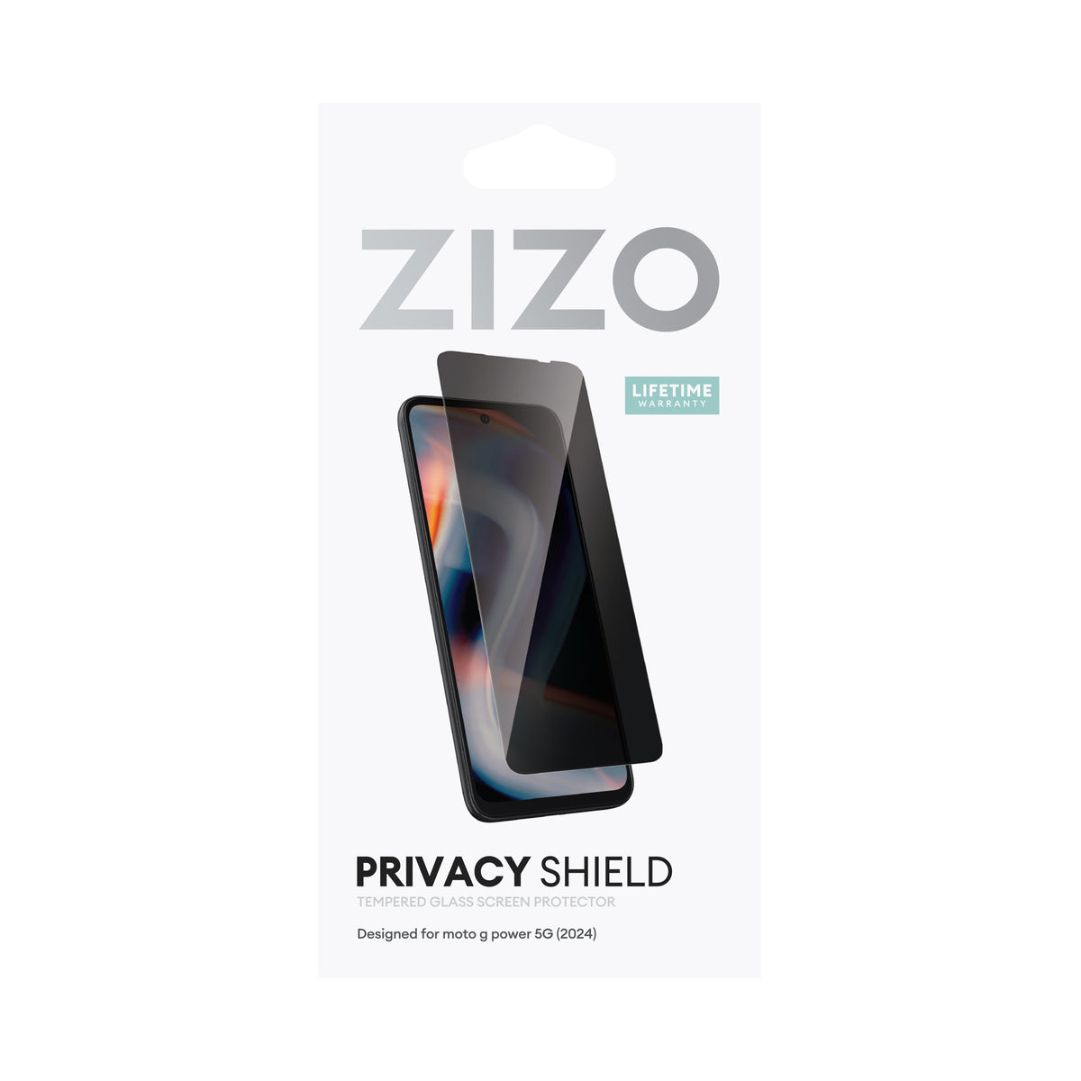 ZIZO PRIVACY Tempered Glass Screen Protector for moto g power 5G (2024) - ZIZO Wireless