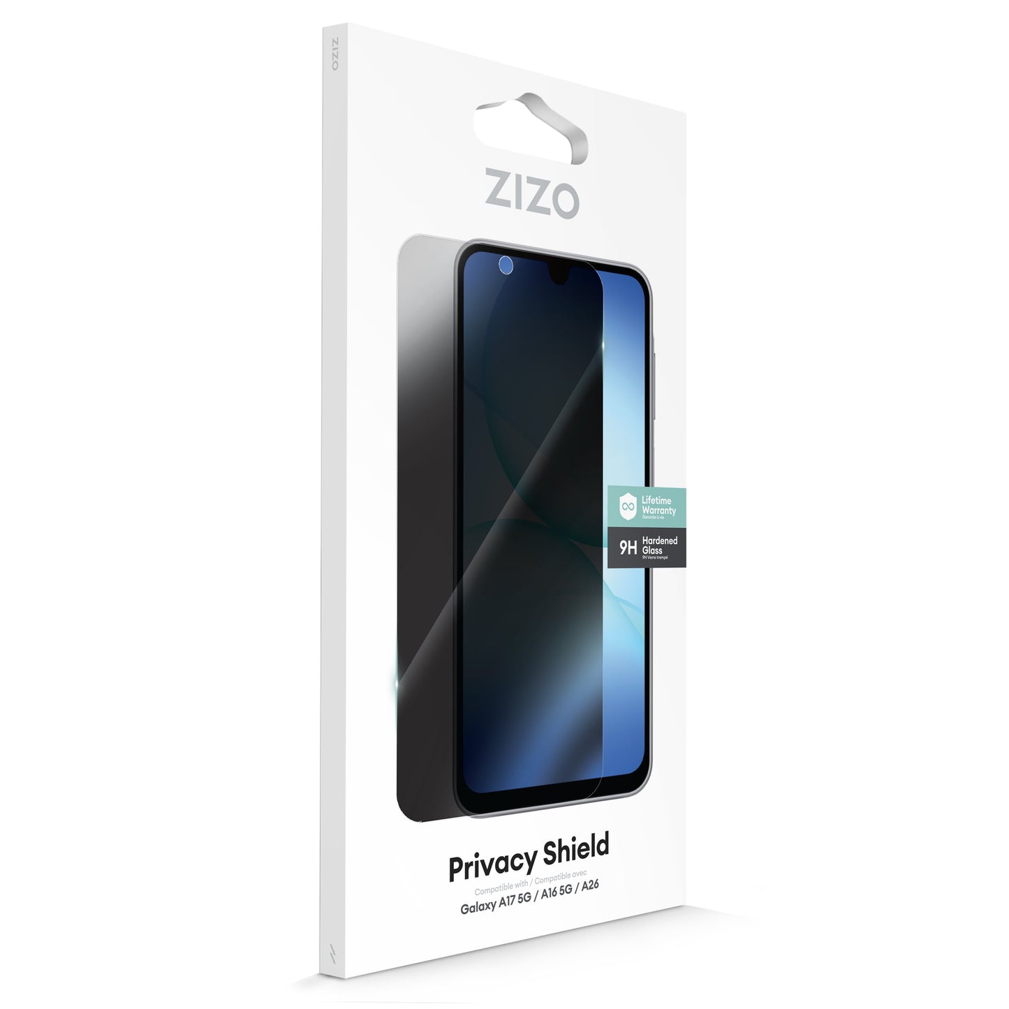 ZIZO PRIVACY Tempered Glass Screen Protector for Galaxy A17 / A16 / A26