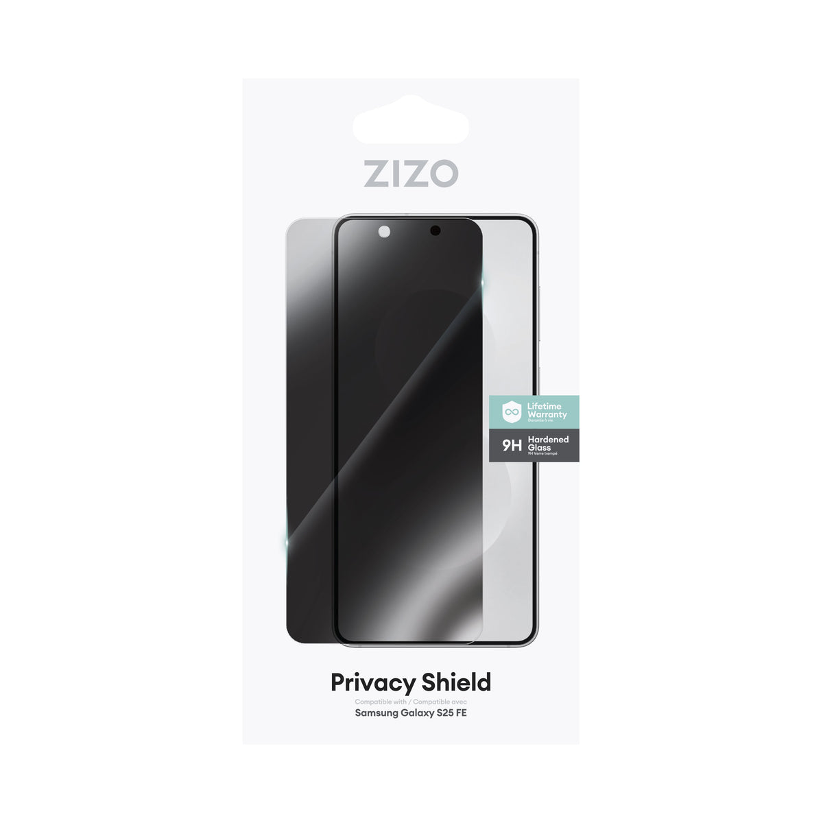 ZIZO PRIVACY Tempered Glass Screen Protector for Galaxy S25 FE