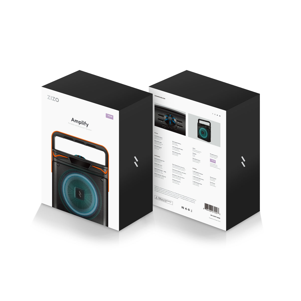 ZIZO AMPLIFY True Wireless LED Speaker 20W