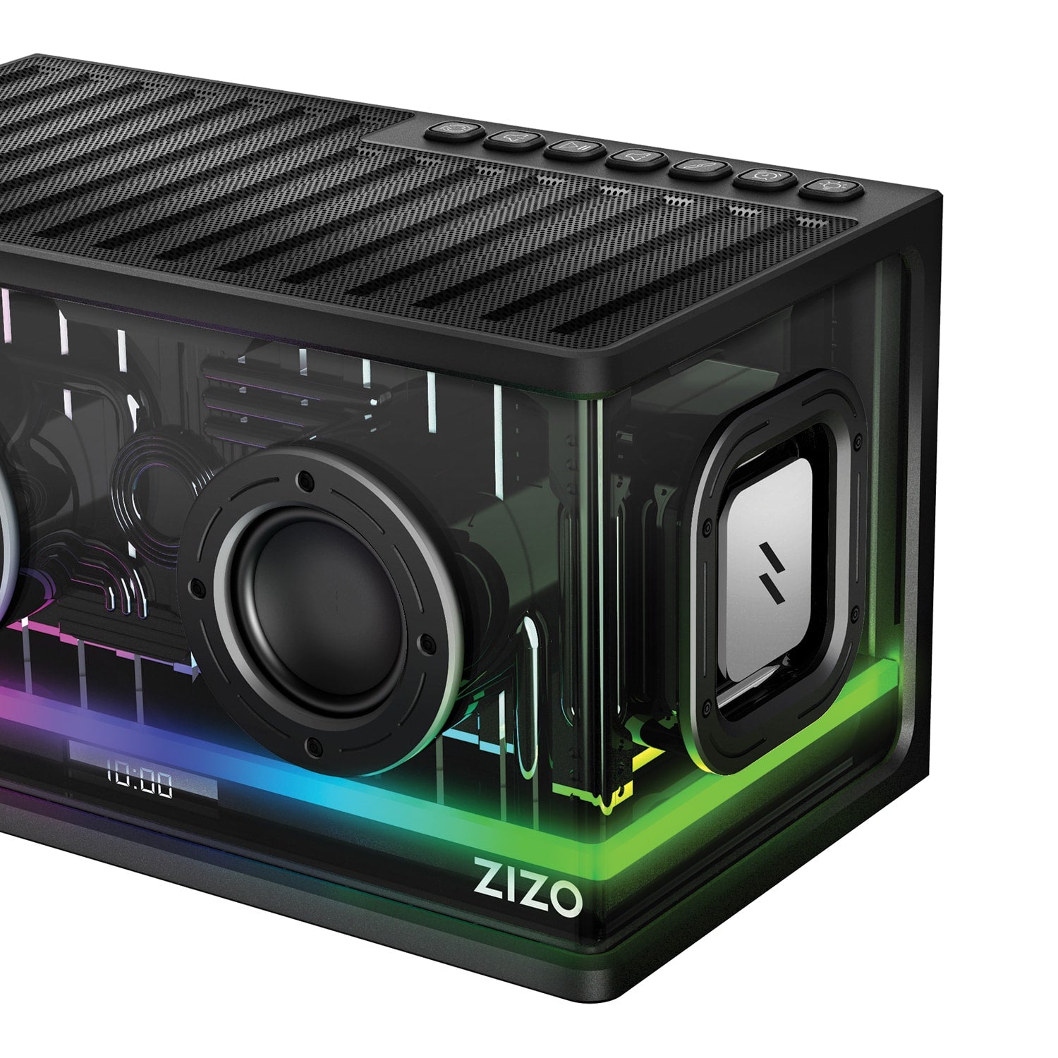 ZIZO Retro Crystal LED 80W Wireless Speaker - ZIZO Wireless