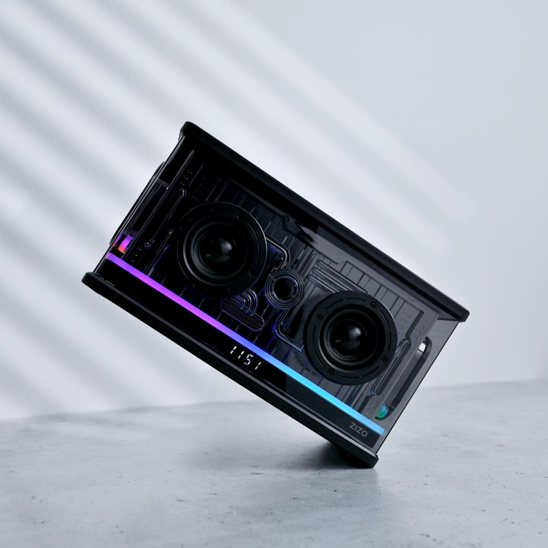 ZIZO Retro Crystal LED 80W Wireless Speaker - ZIZO Wireless