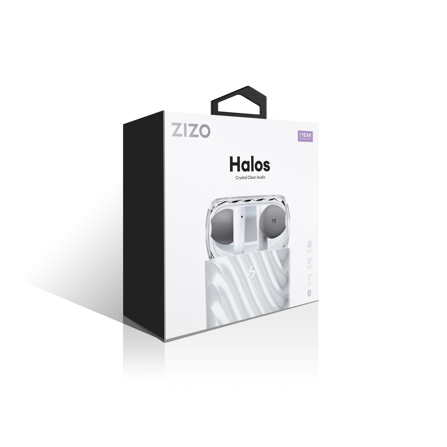 ZIZO Halos Crystal Clear Wireless Earbuds