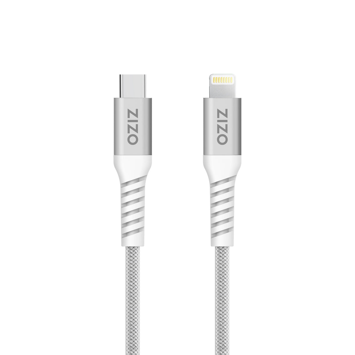 ZIZO PowerVault 5FT Braided Nylon USB-C to Lightning Cable