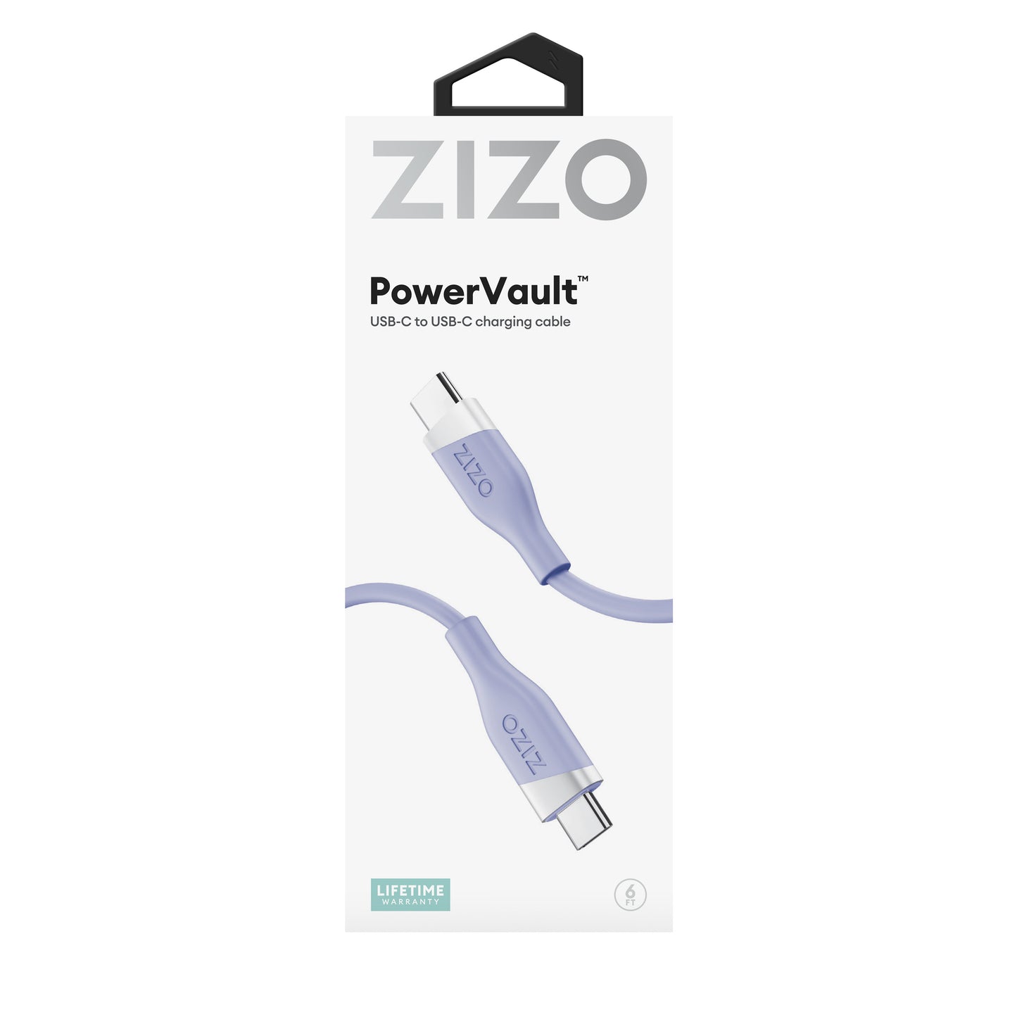 ZIZO PowerVault Cable USB-C to USB-C 6FT