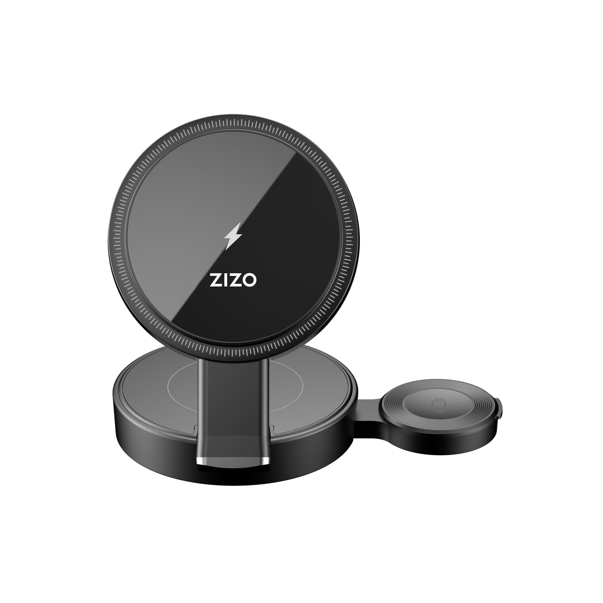 ZIZO PowerVault Fold Pro 3-in-1 MagSafe Charging Station with Adjustable Stand