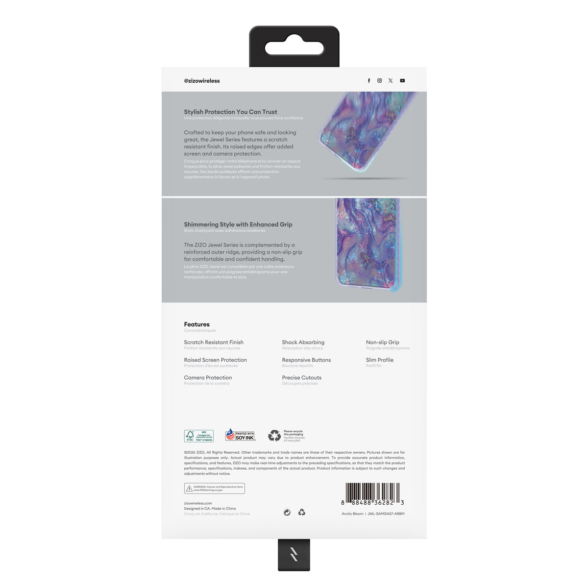 ZIZO JEWEL Series Galaxy A57 5G Case