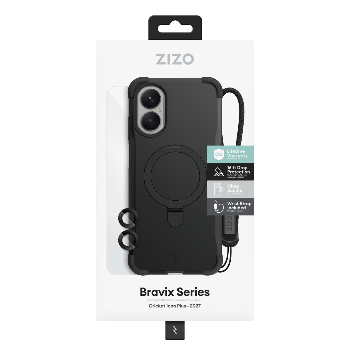 ZIZO Bravix Bundle Cricket Icon Plus 2027 4-in-1 Case Bundle